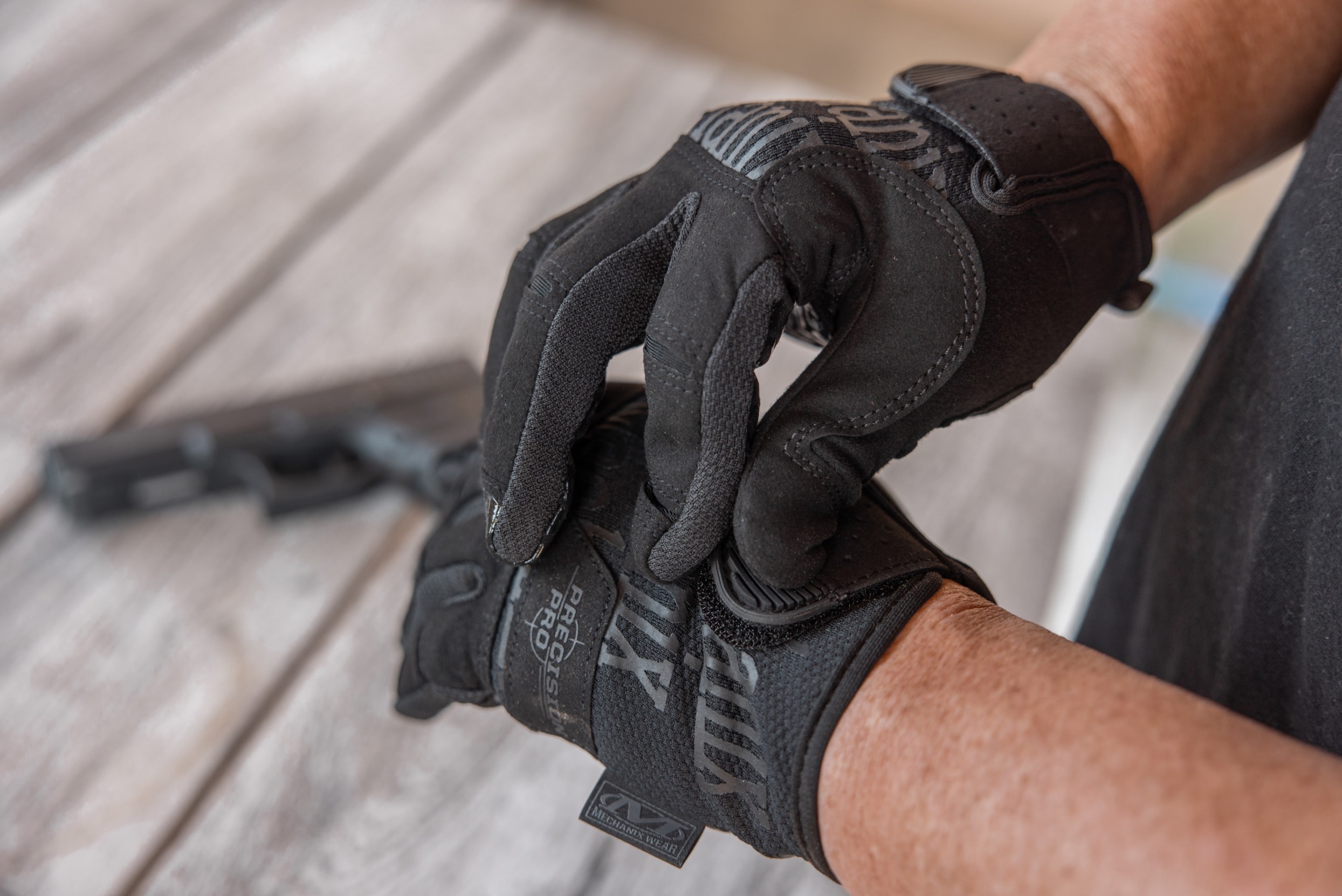 Rękawice Mechanix Precision Pro High-Dexterity Grip - Covert