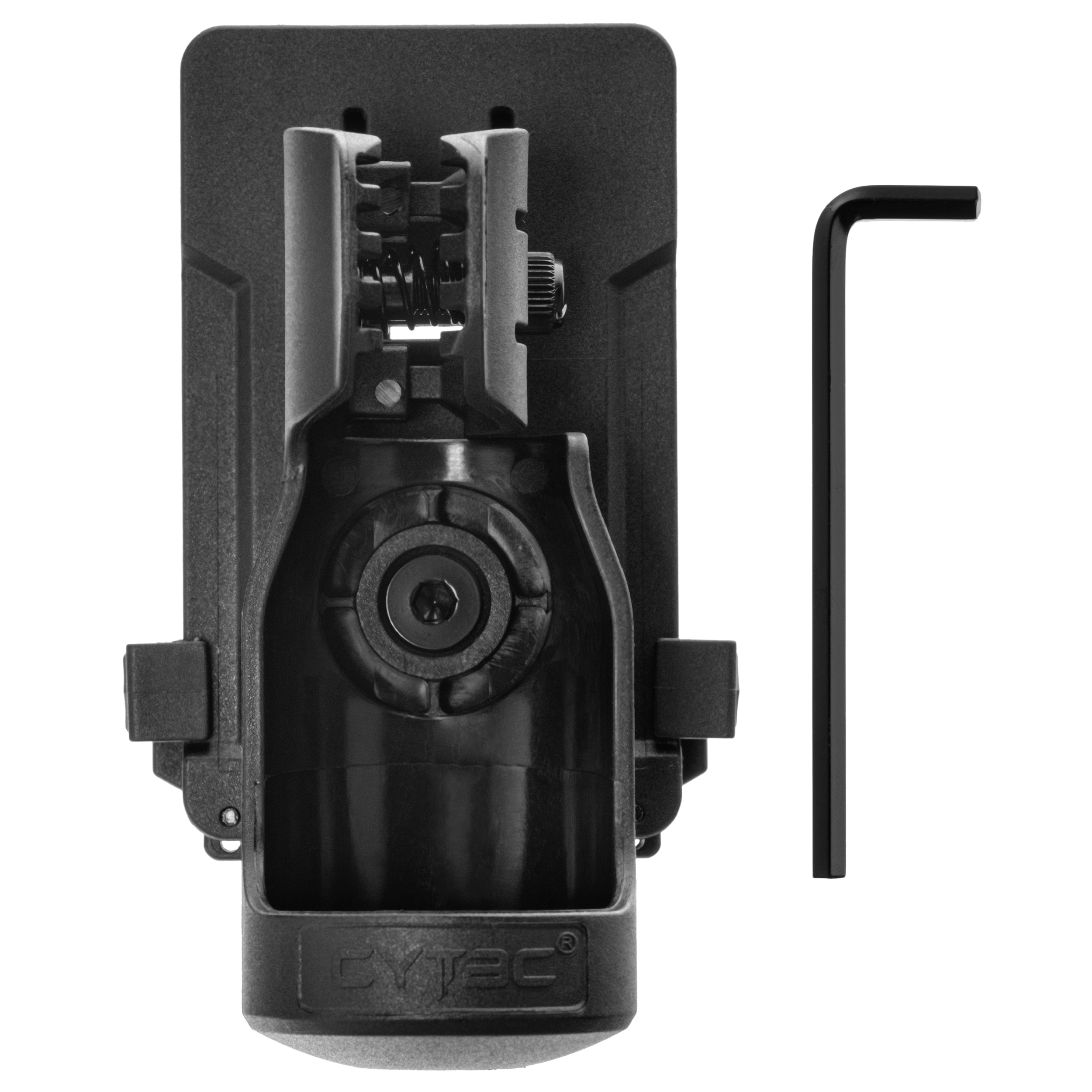 Kabura Cytac na latarkę Flashlight Holder Belt Clip - Black