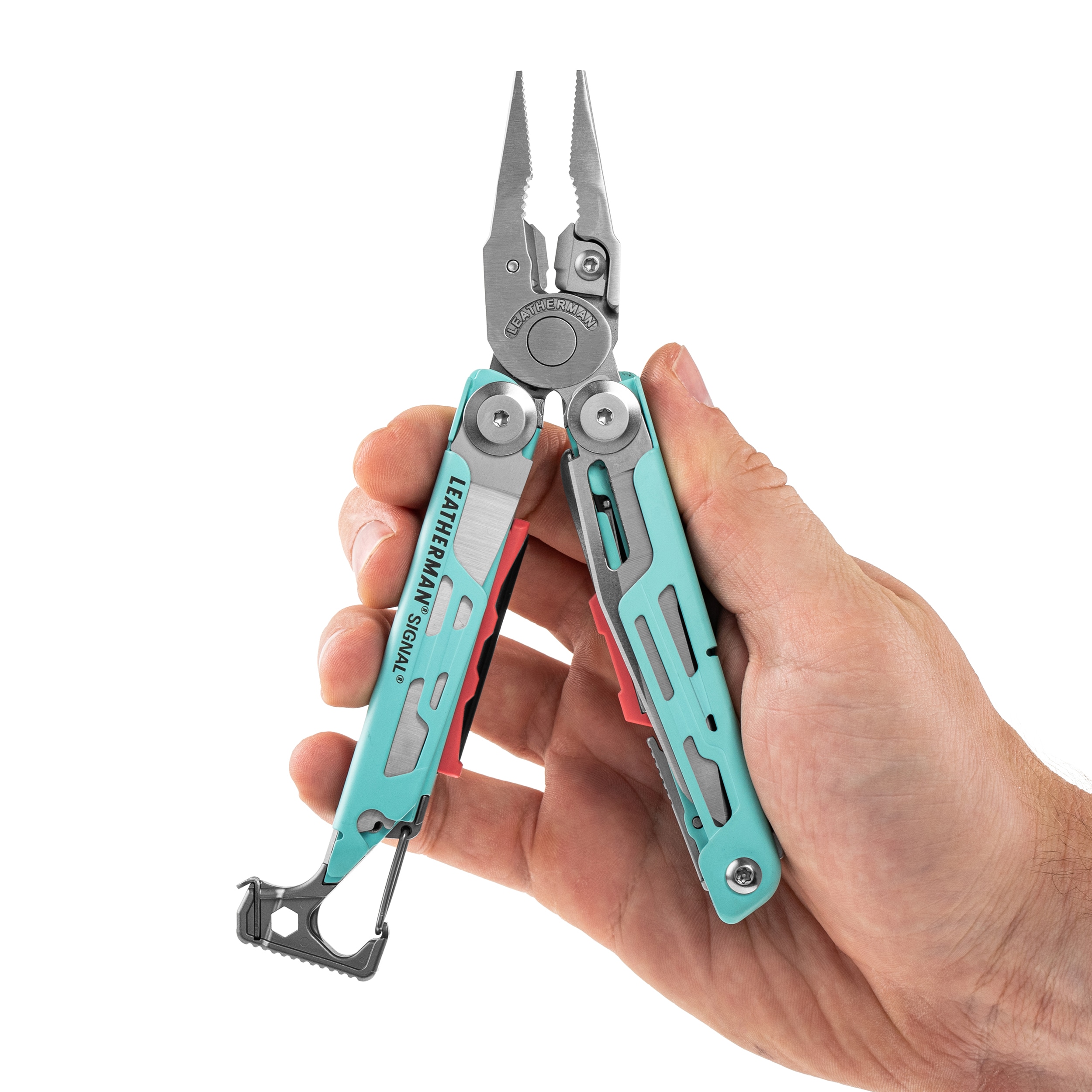 Мультитул Leatherman Signal Aqua Stainless