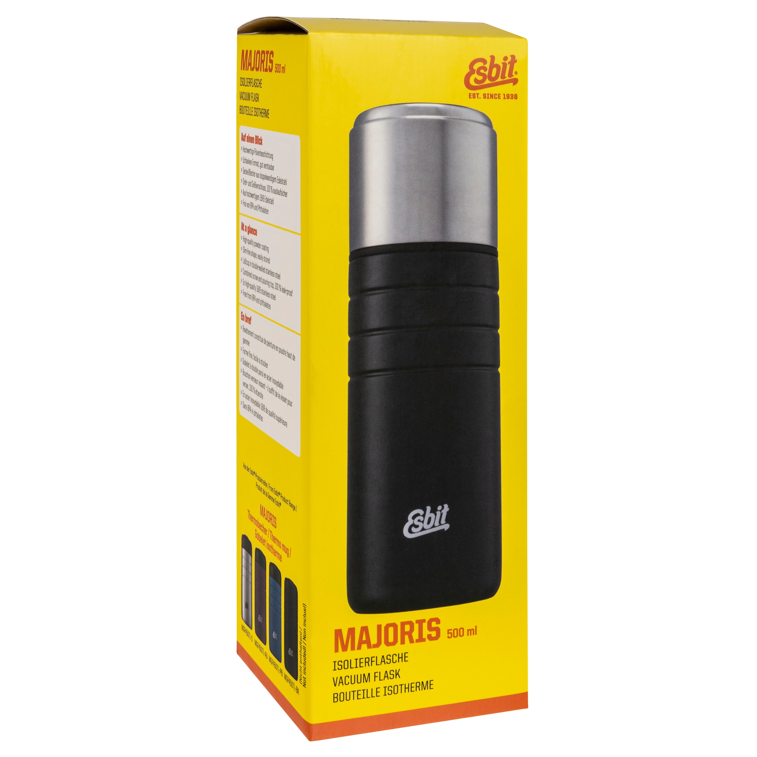 Termos Esbit Majoris Vacuum Flask 500 ml - Black