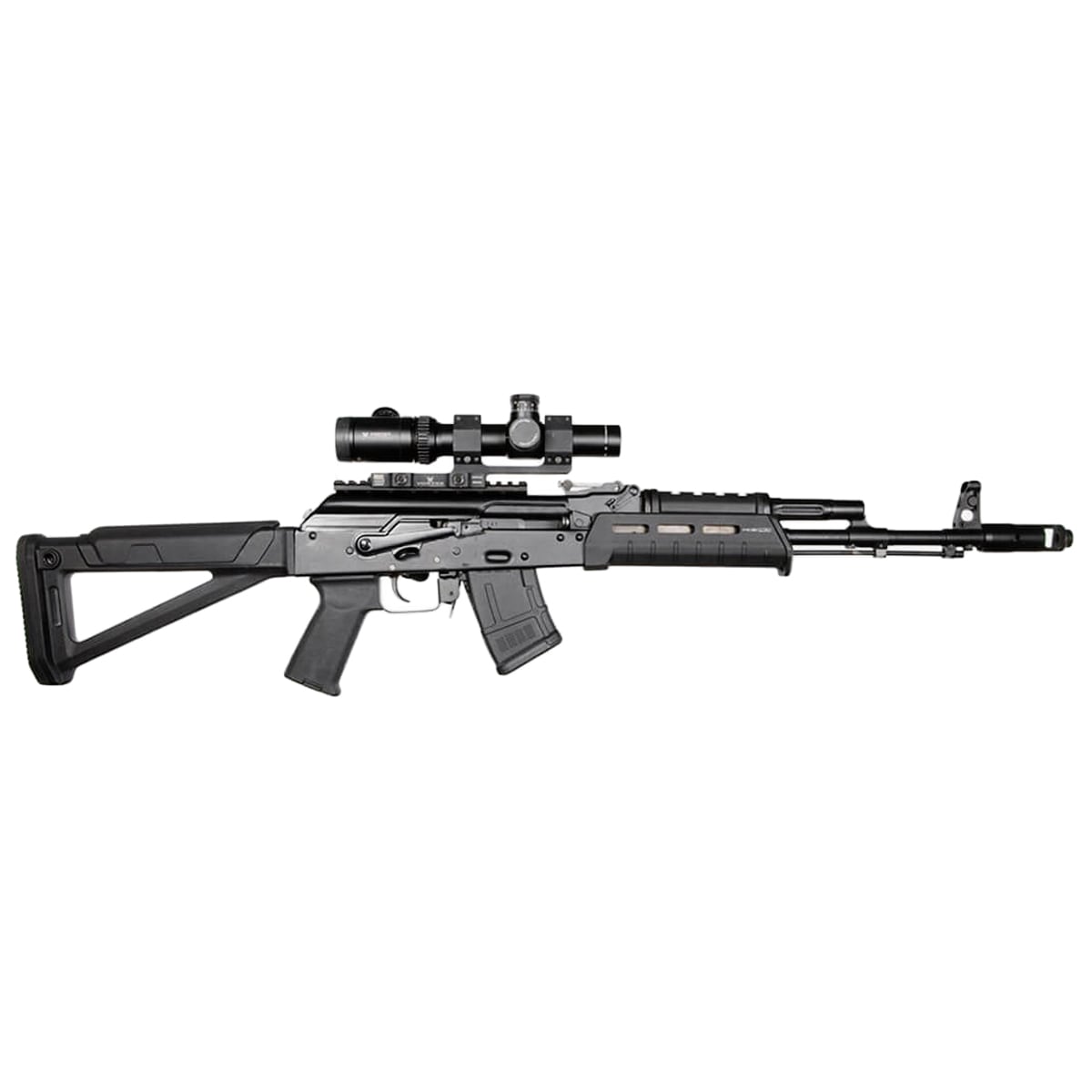 Магазин на 10 патронів Magpul PMAG 10 AK/AKM MOE кал. 7.62 x 39 мм для гвинтівок AK/AKM - Black