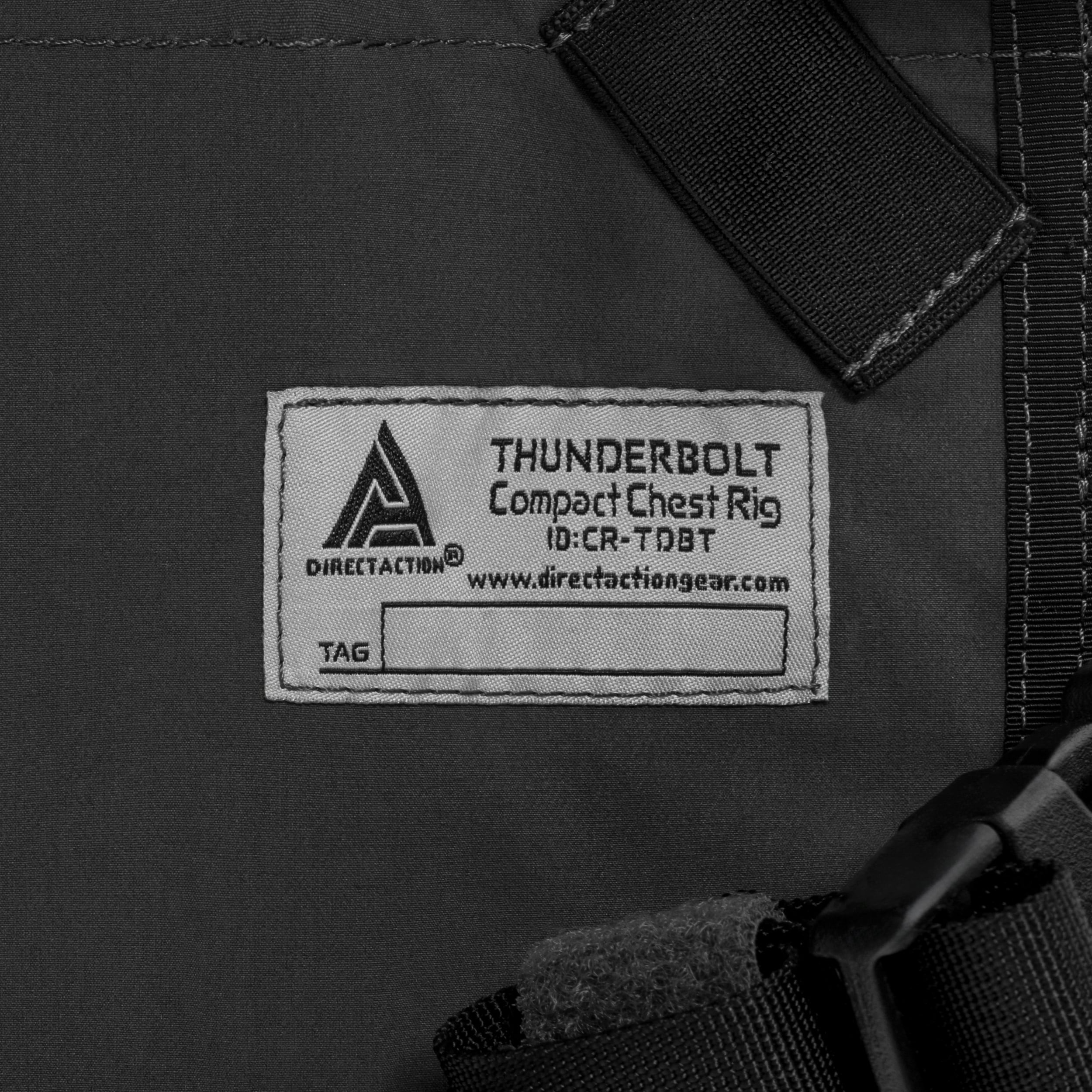 Ремінно-плечова система Direct Action Thunderbolt Compact Chest Rig - Shadow Grey