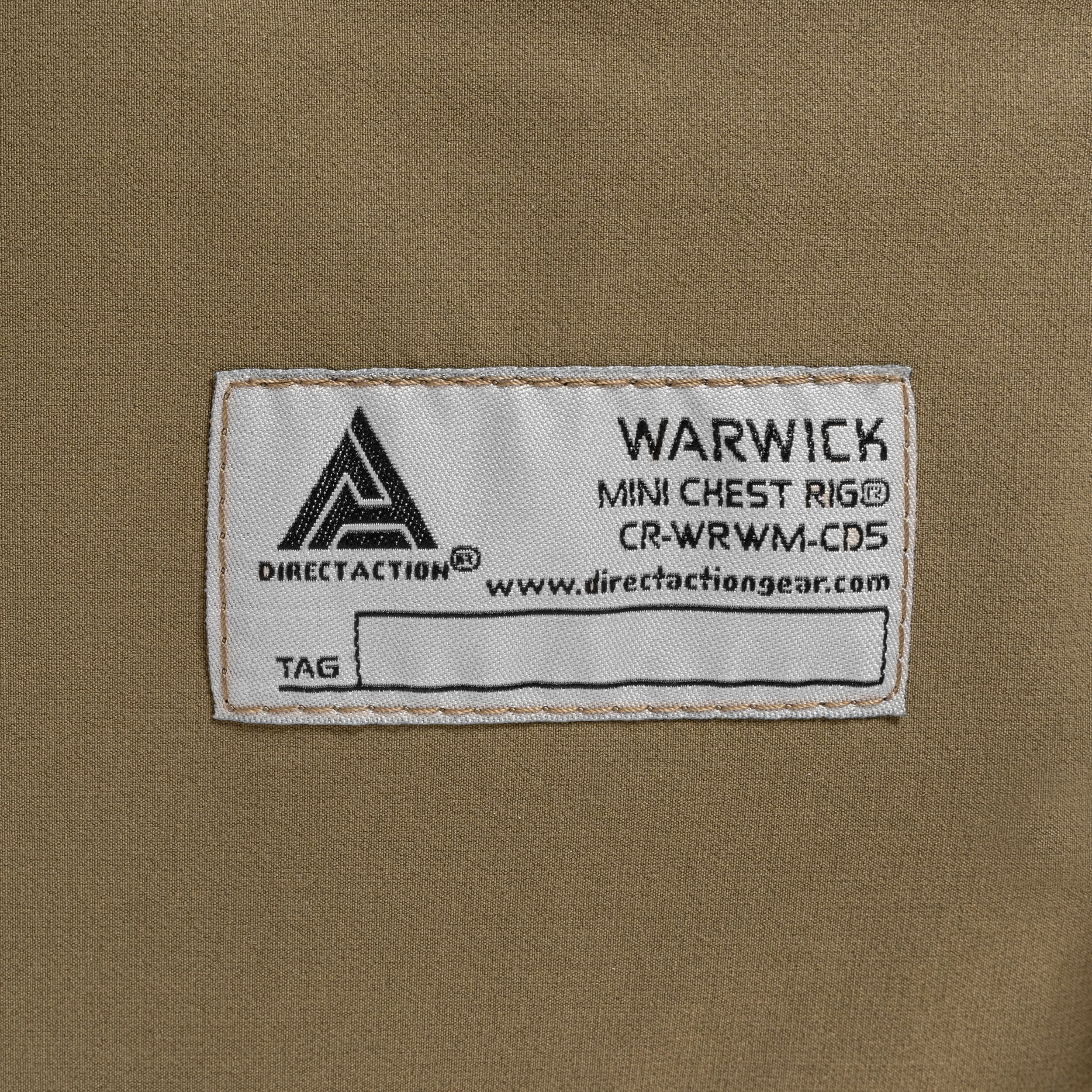 Kamizelka taktyczna Direct Action Warwick Mini Chest Rig - Adaptive Green
