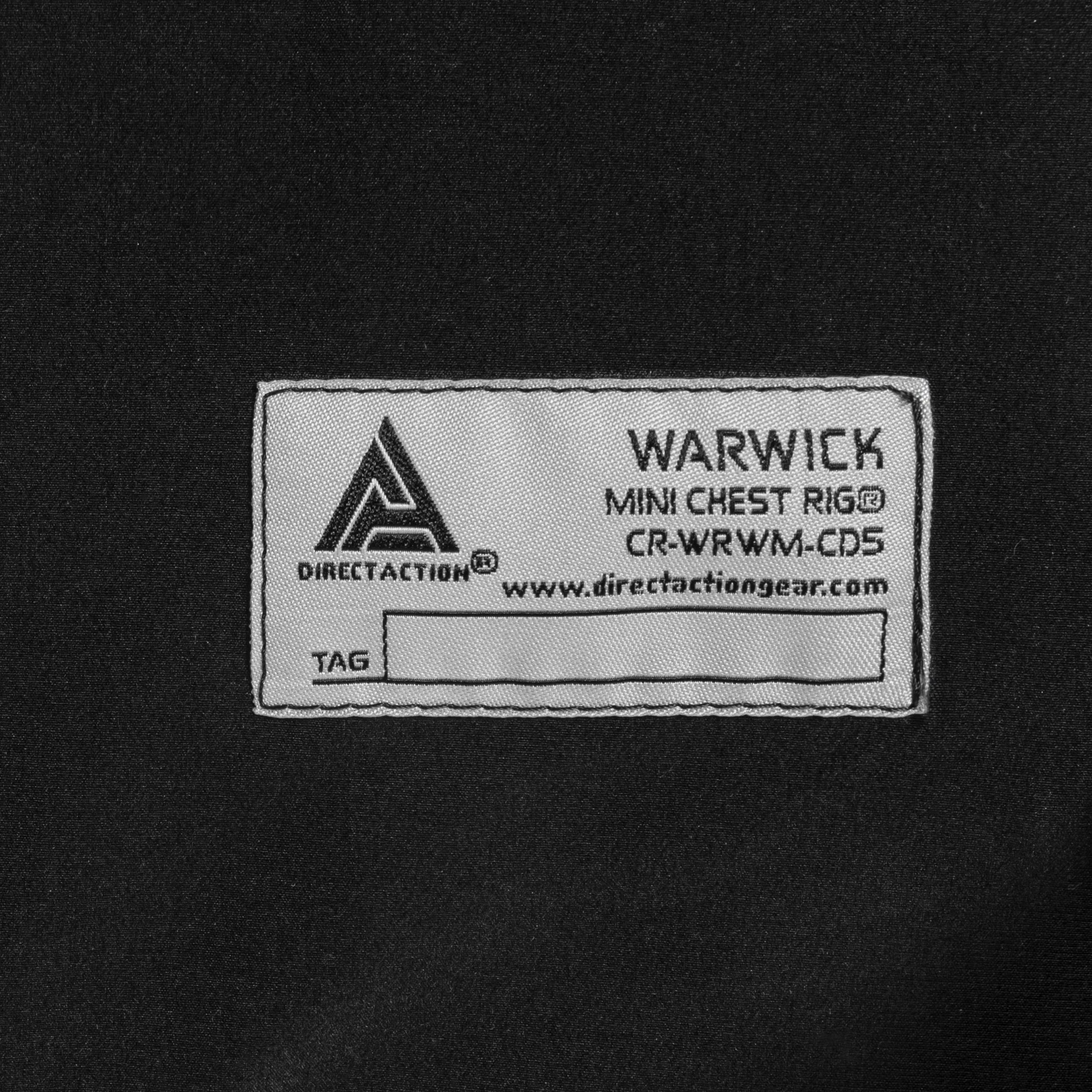 Kamizelka taktyczna Direct Action Warwick Mini Chest Rig - Black