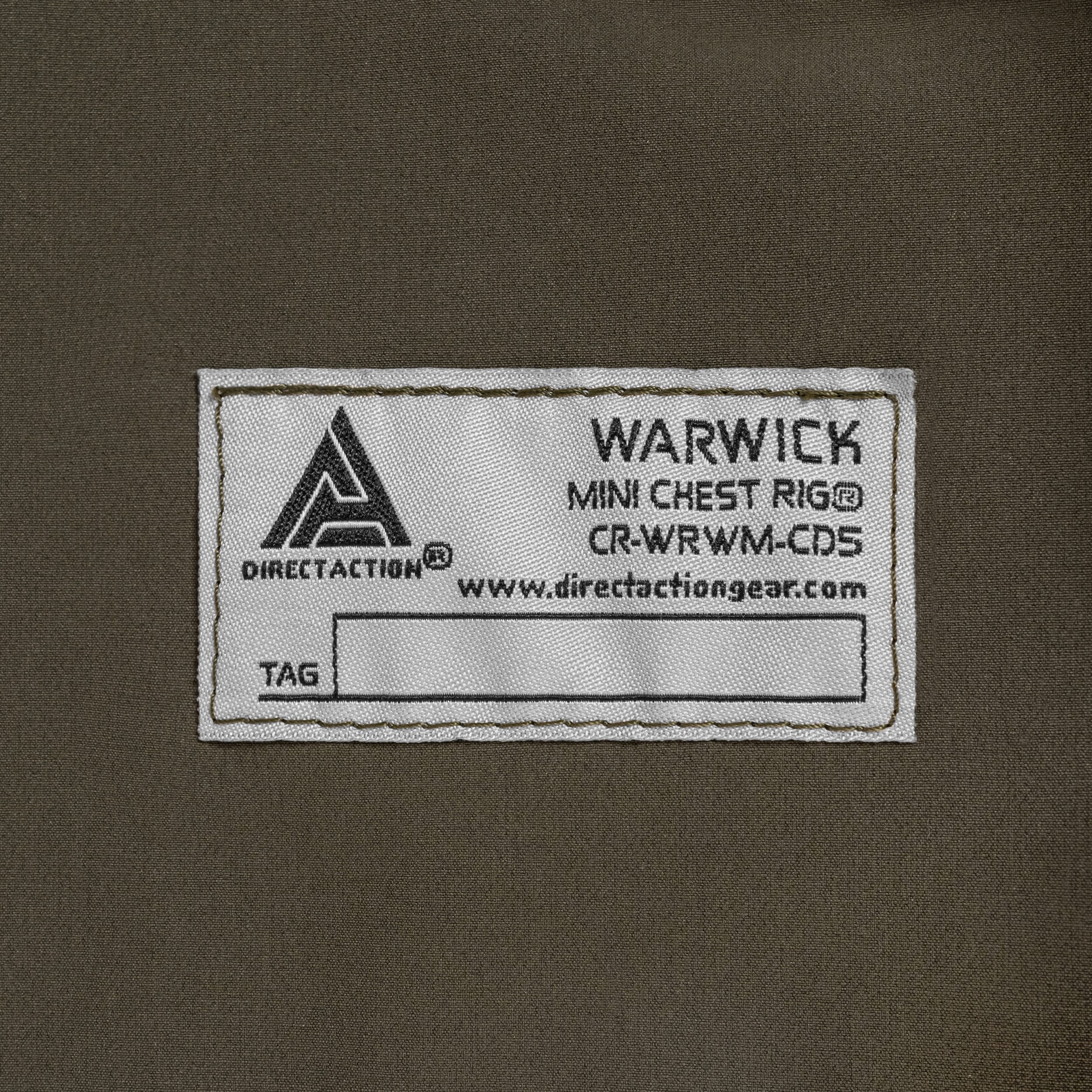 Ремінно-плечова система Direct Action Warwick Mini Chest Rig - Ranger Green