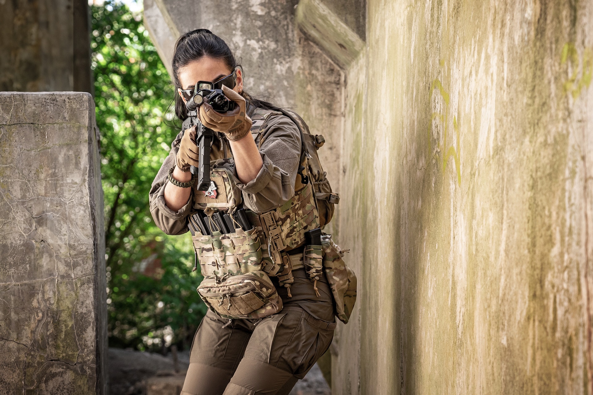 Kamizelka taktyczna Direct Action Spitfire MK II Plate Carrier - MultiCam