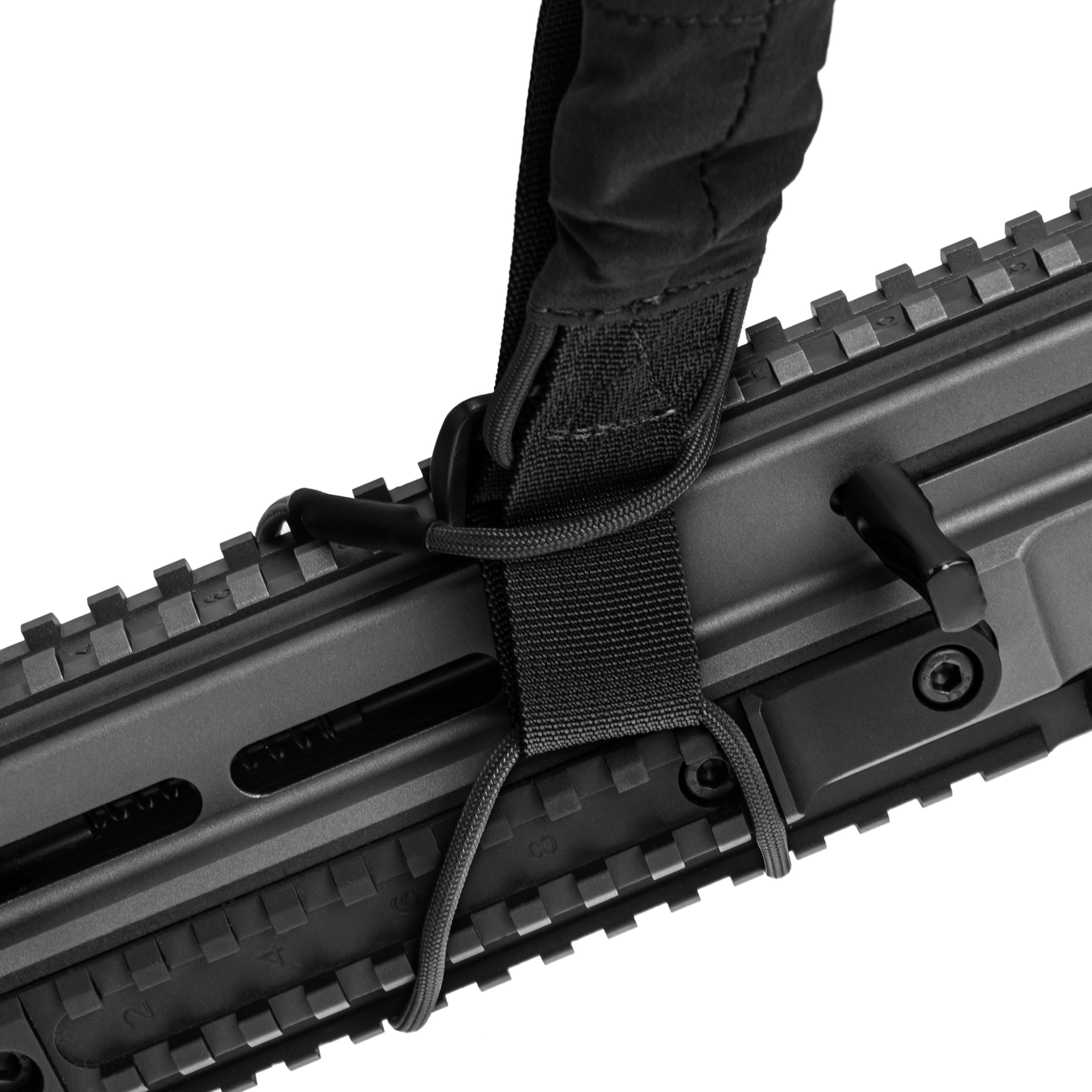 1-2 точковий тактичний збройовий ремінь Direct Action Padded Carbine Sling - Black