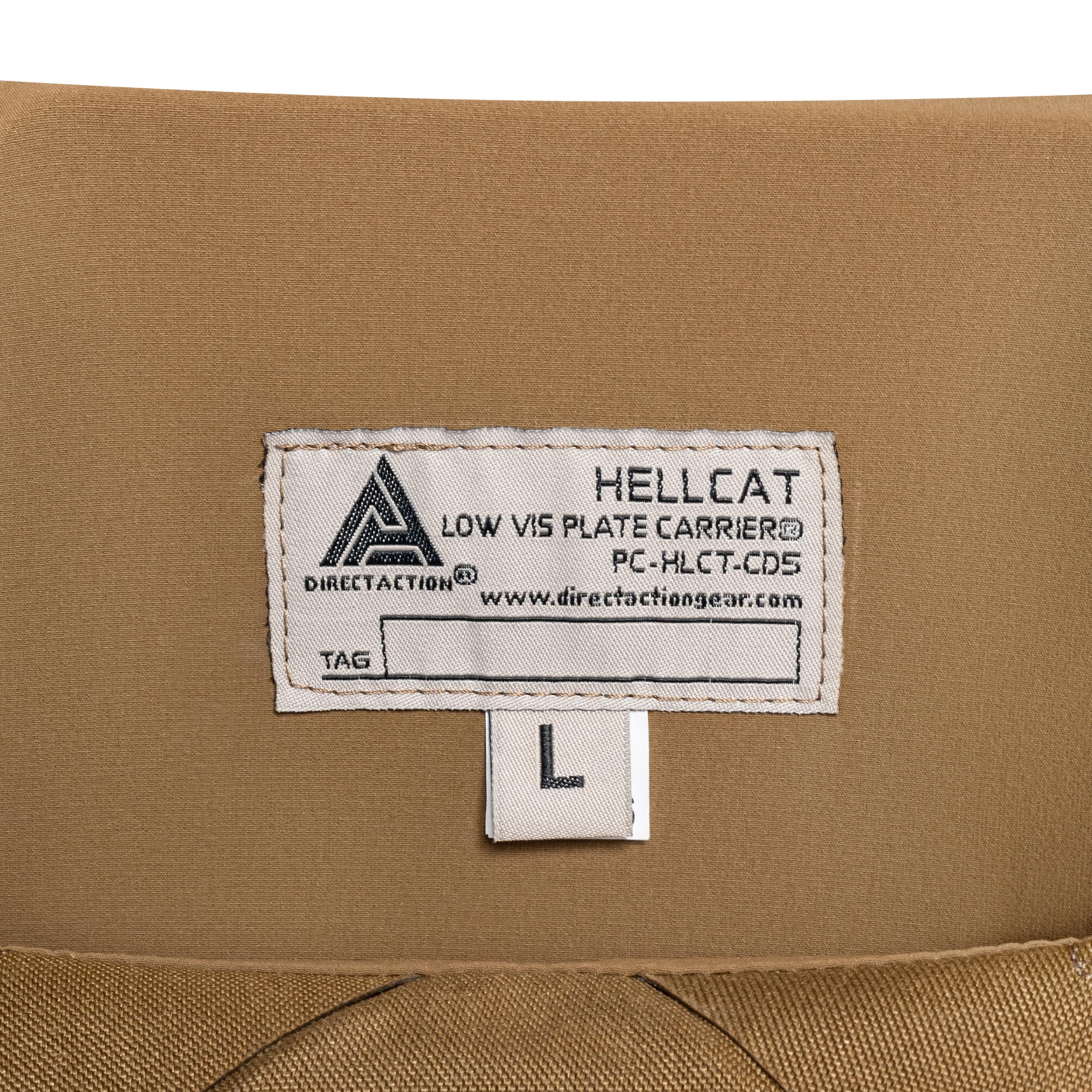 Плитоноска Direct Action Hellcat Low Vis Plate Carrier - Coyote Brown