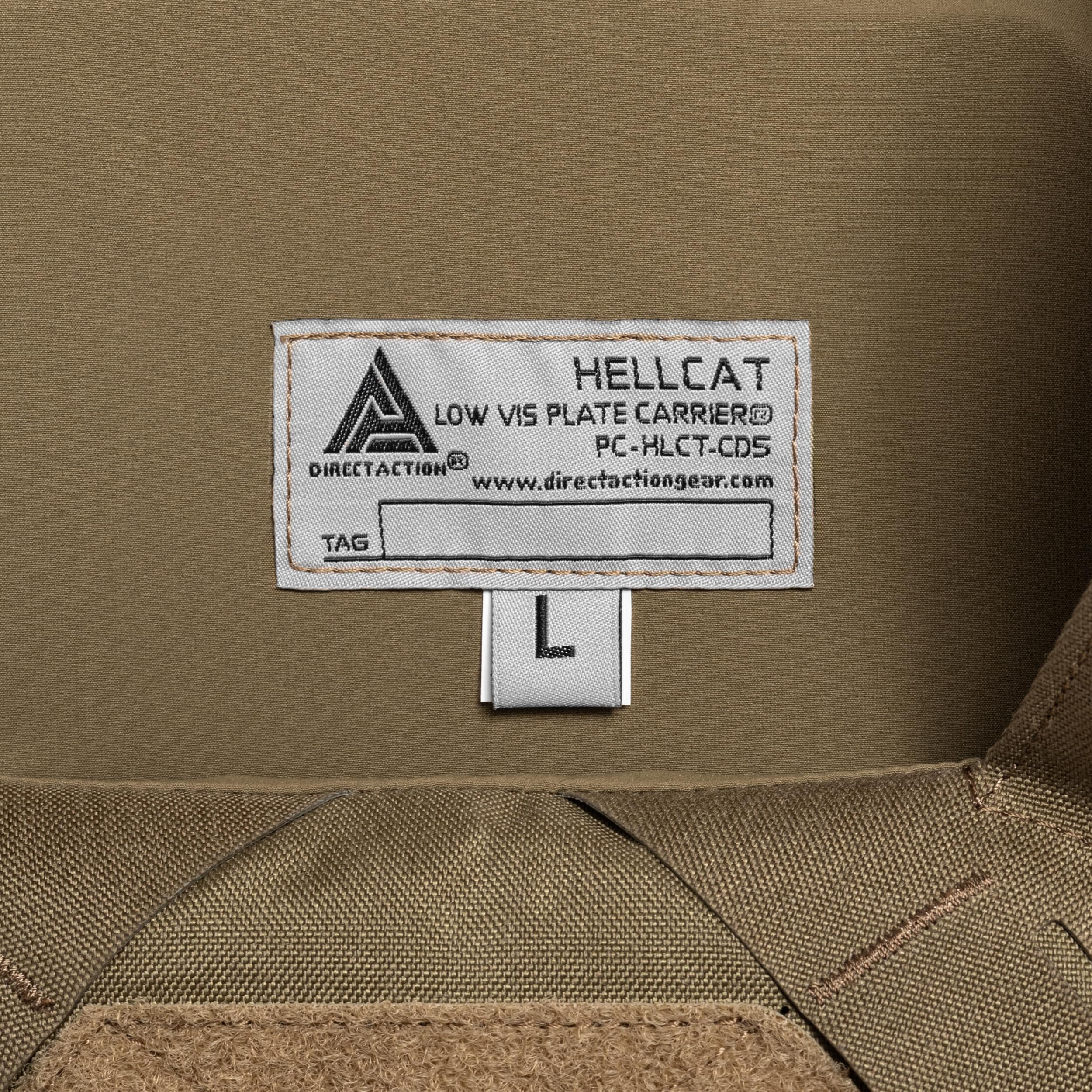 Kamizelka taktyczna Direct Action Hellcat Low Vis Plate Carrier - Adaptive Green