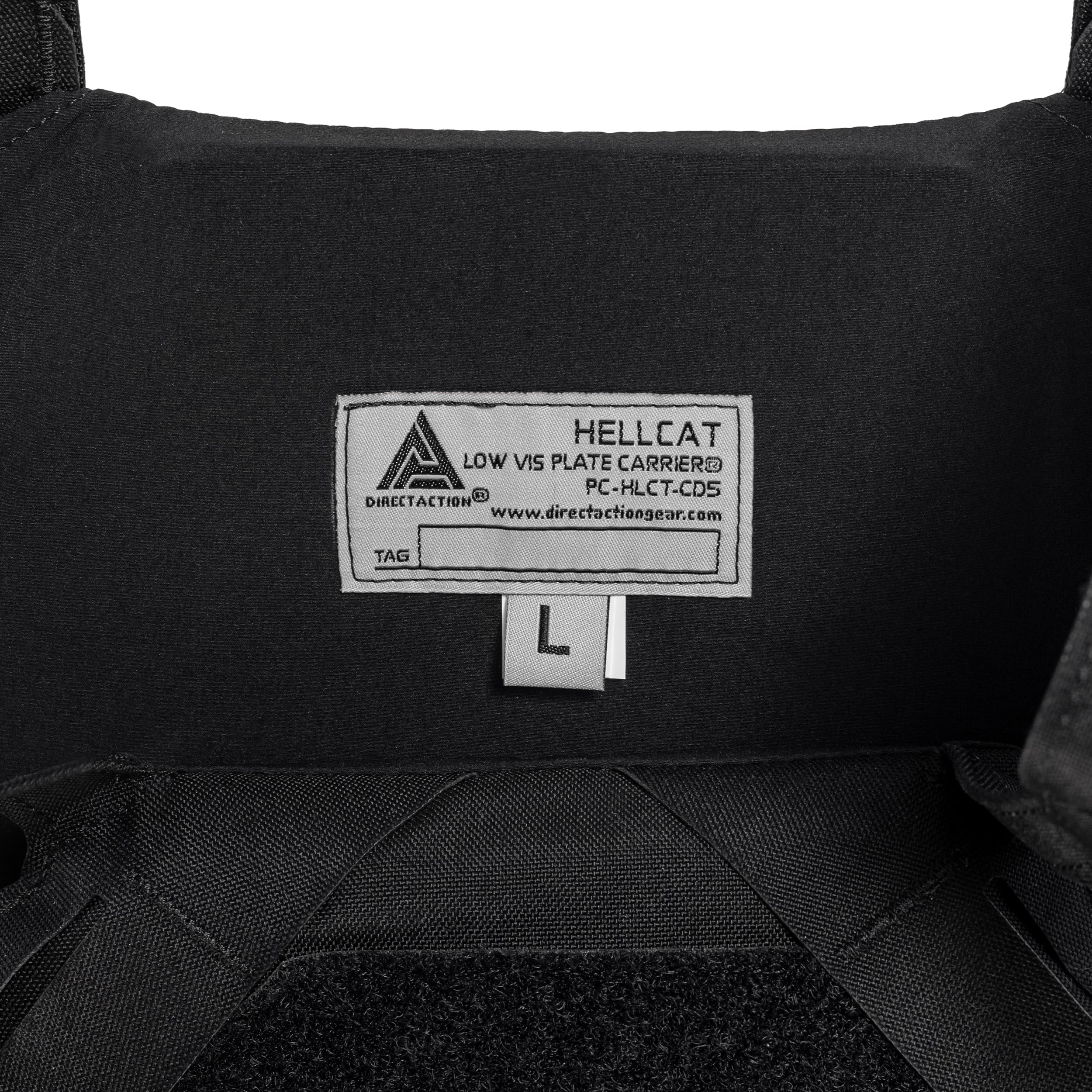 Kamizelka taktyczna Direct Action Hellcat Low Vis Plate Carrier - Black