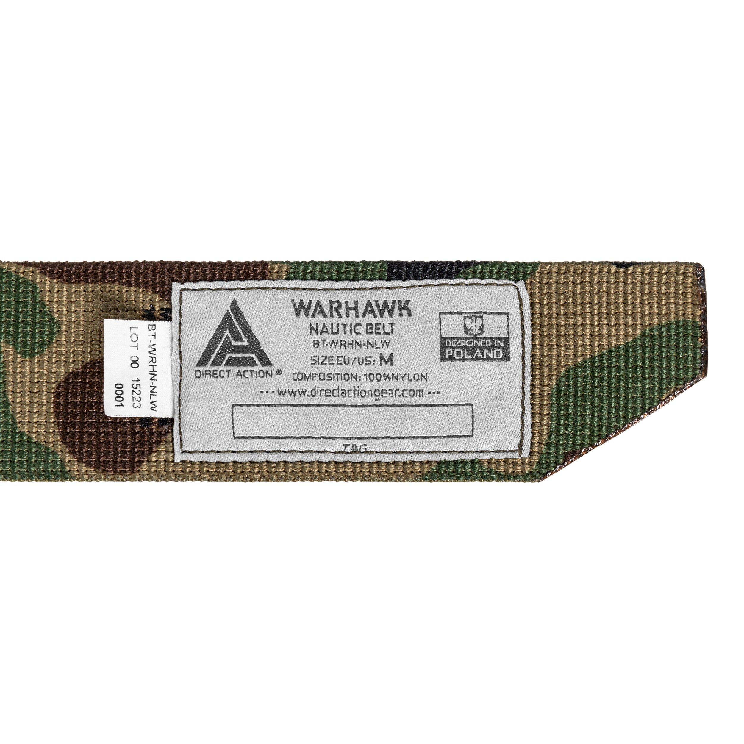 Pas taktyczny Direct Action Warhawk Nautic Belt - Woodland