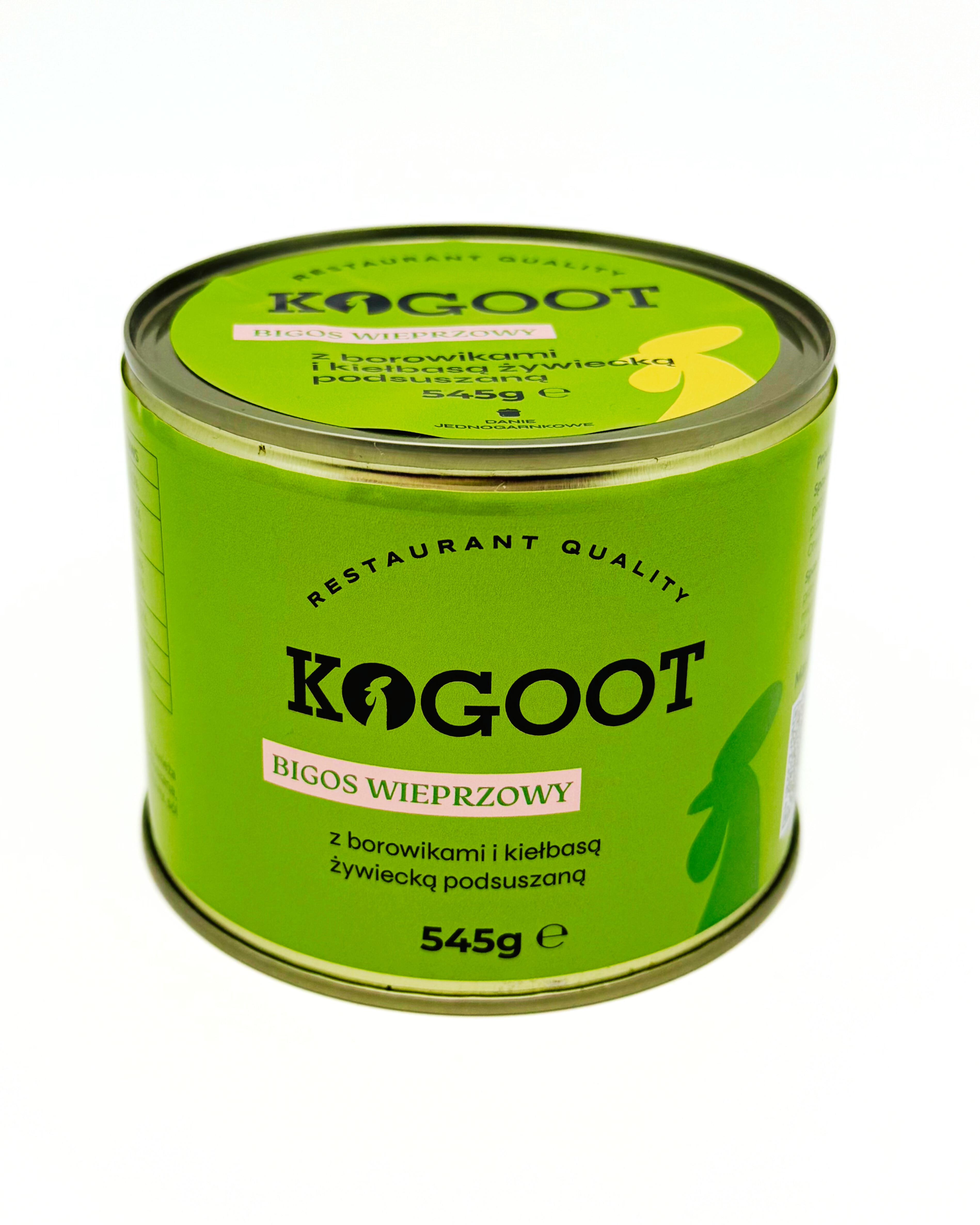 Żywność konserwowana Kogoot - Bigos wieprzowy z borowikami i kiełbasą żywiecką 545 g
