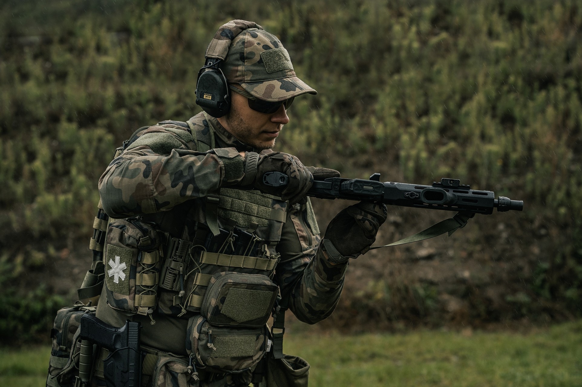 Ładownica Helikon Guardian Flap - wz.93 Pantera PL Woodland