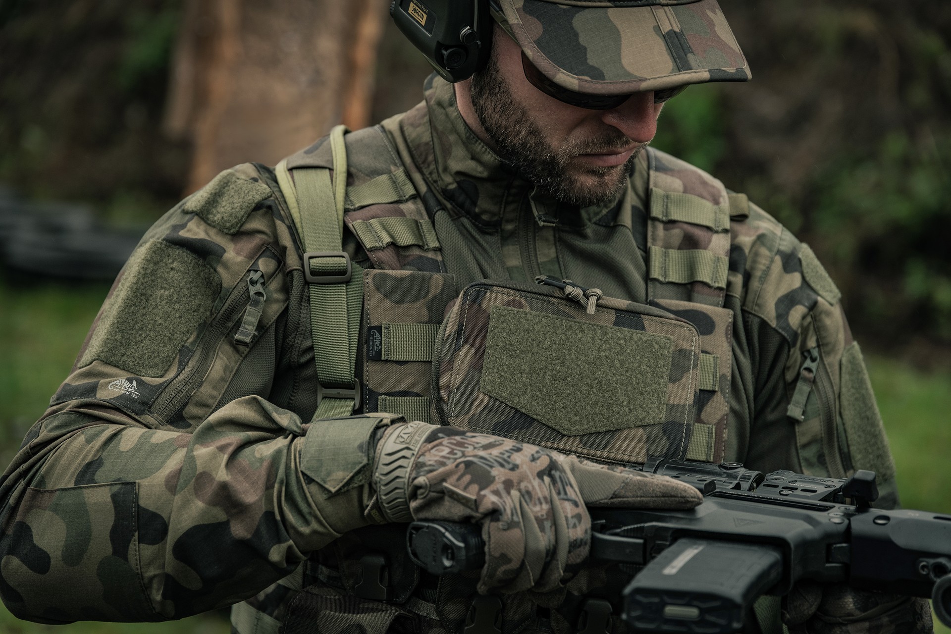 Panel administracyjny Helikon Guardian Admin - wz.93 Pantera PL Woodland