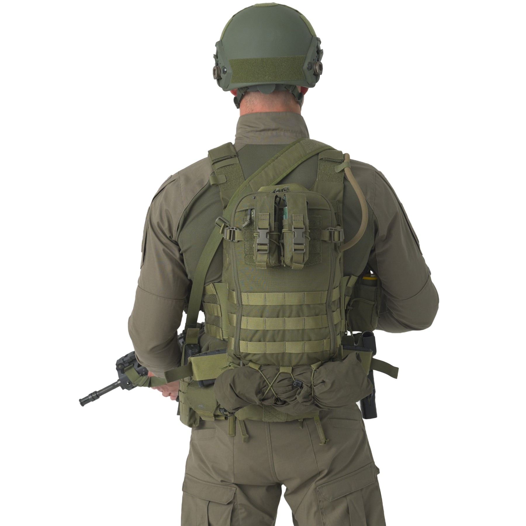 Подвійний підсумок Helikon-Tex Double Horizontal Pouch - Olive Green