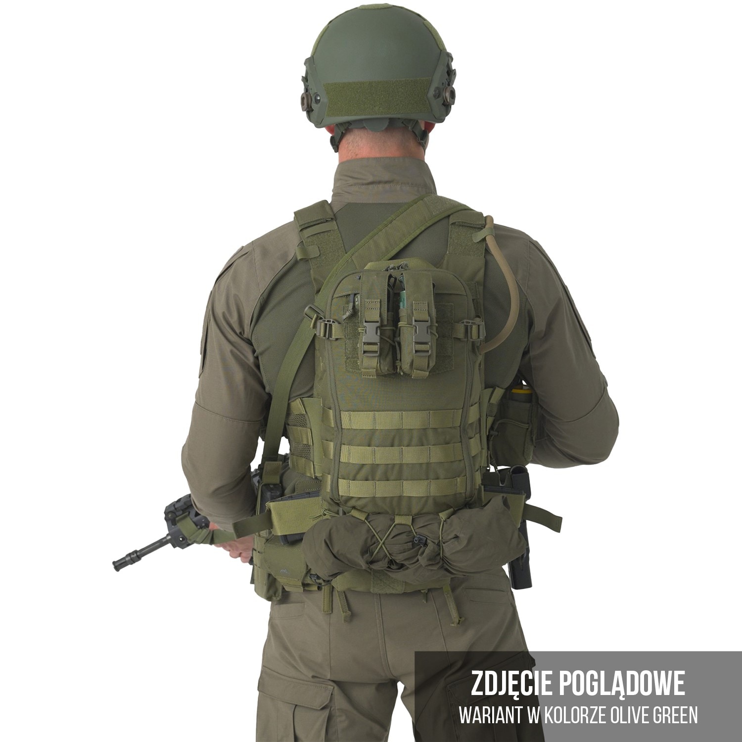 Подвійний підсумок Helikon Double Horizontal Pouch - wz.93 Pantera PL Woodland