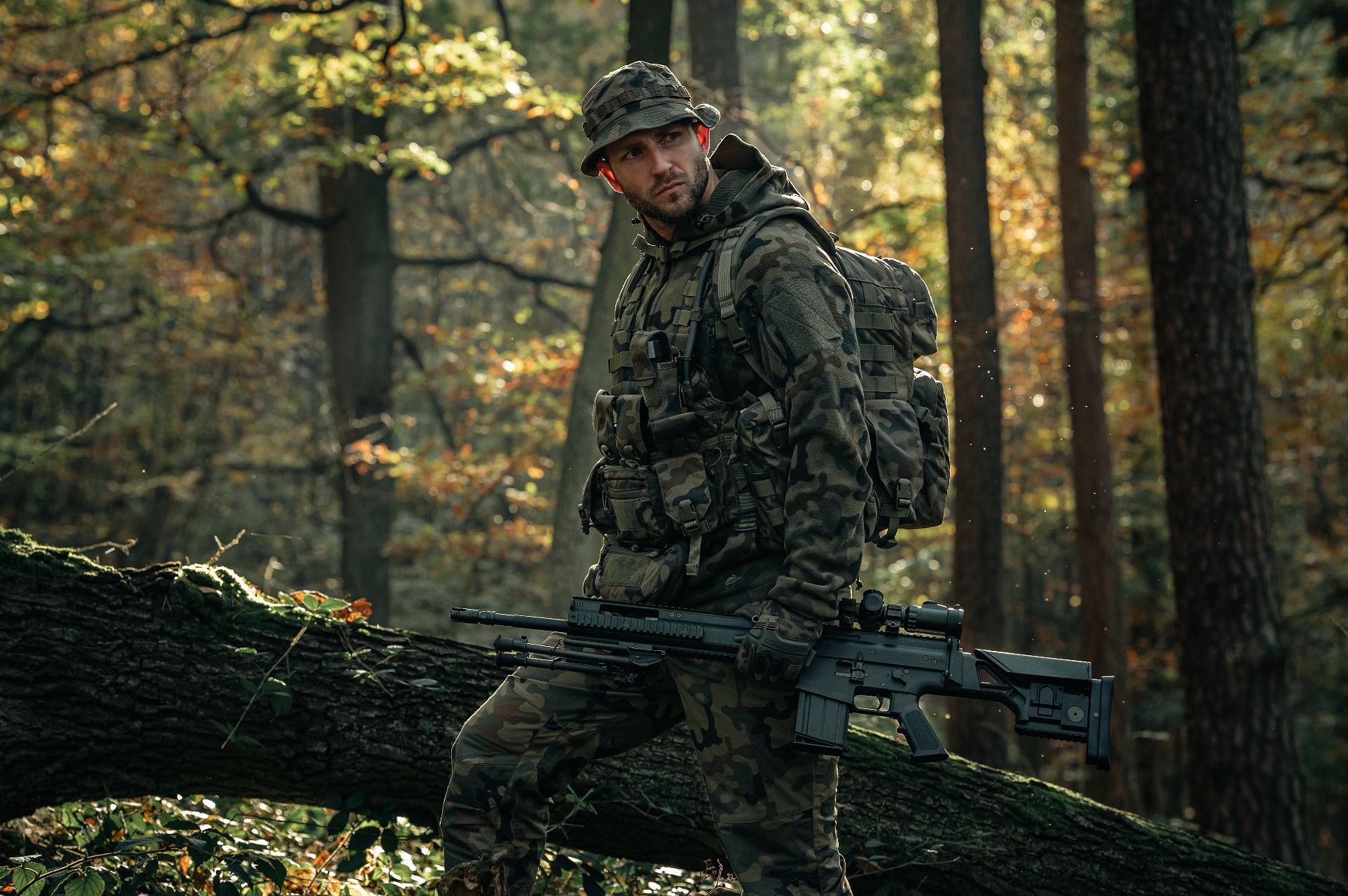 Kieszeń Helikon-Tex Guardian Dangler - wz.93 Pantera PL Woodland