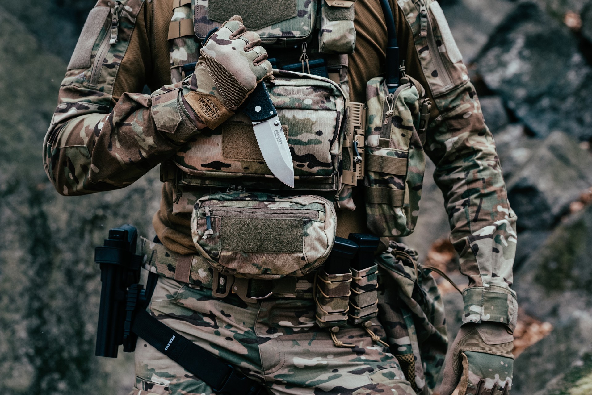 Kieszeń Helikon Guardian Dangler - MultiCam