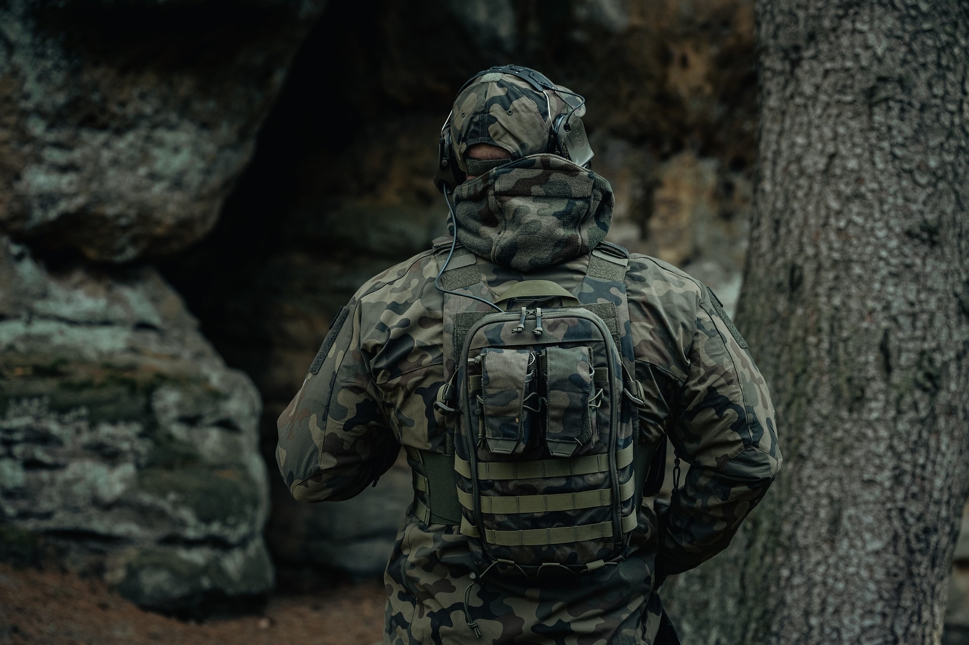 Ładownica Helikon-Tex Smoke Grenade Pouch - wz.93 Pantera PL Woodland