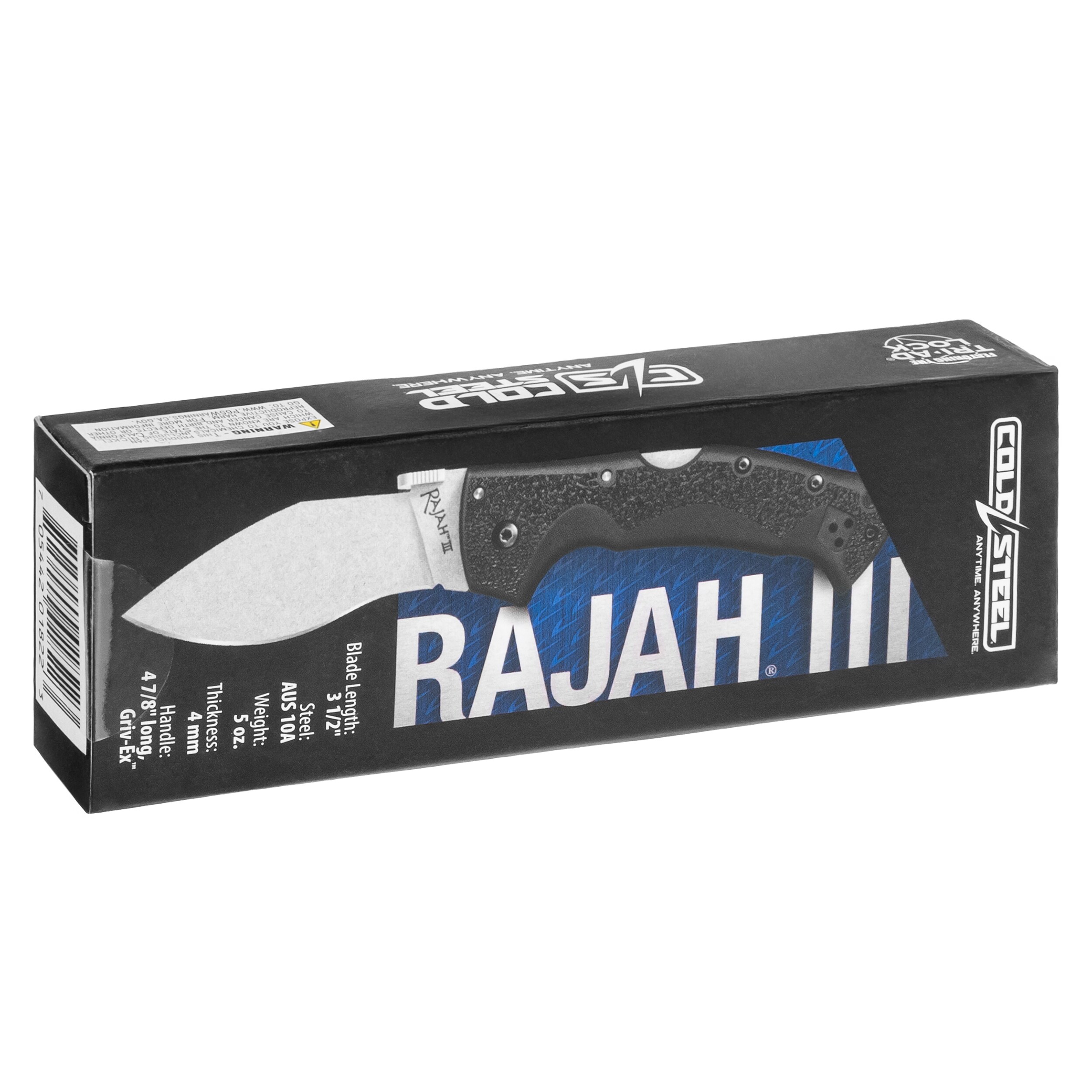 Cold Steel Rajah III AUS-10A Folding Knife