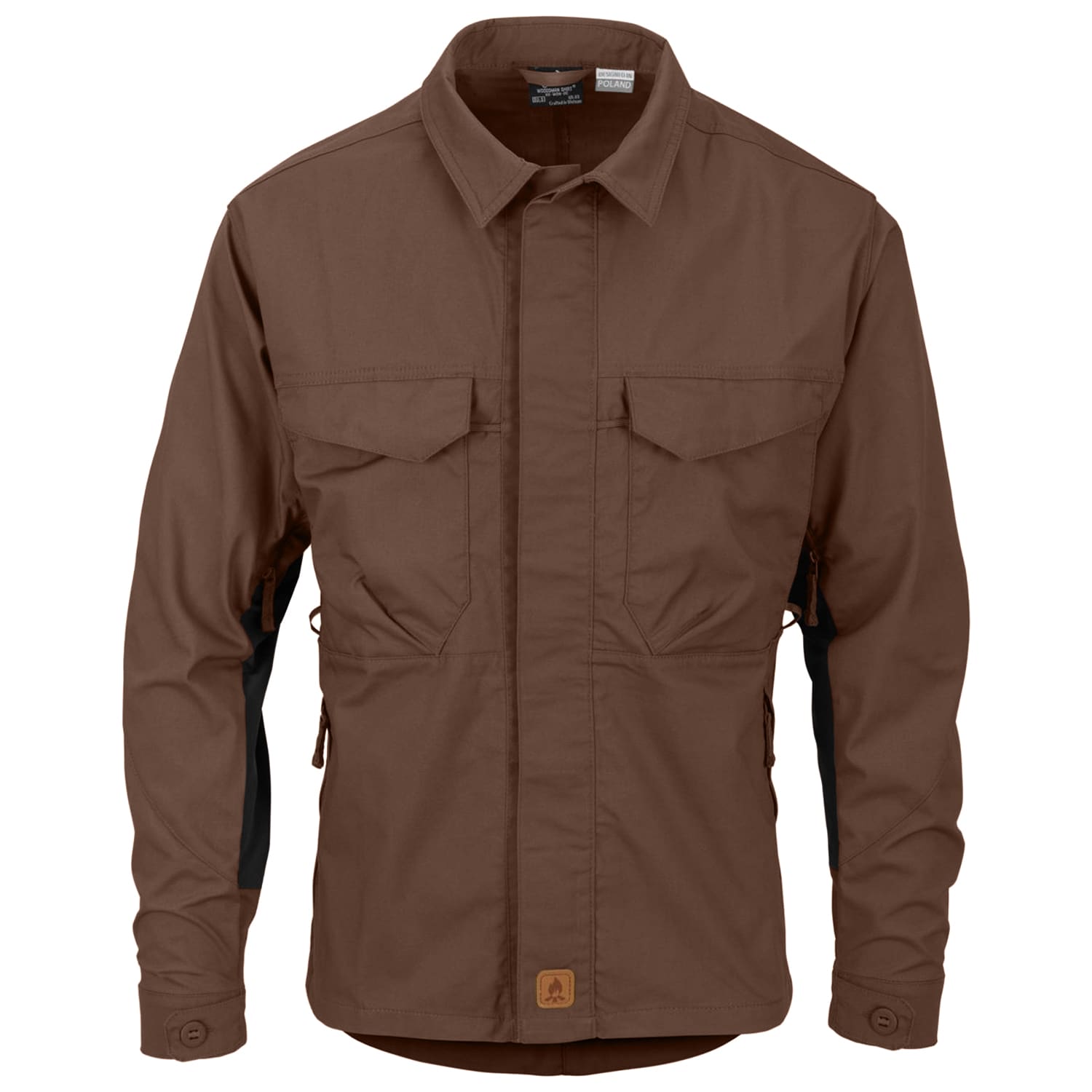 Koszula Helikon-Tex Woodsman - Earth Brown/Black