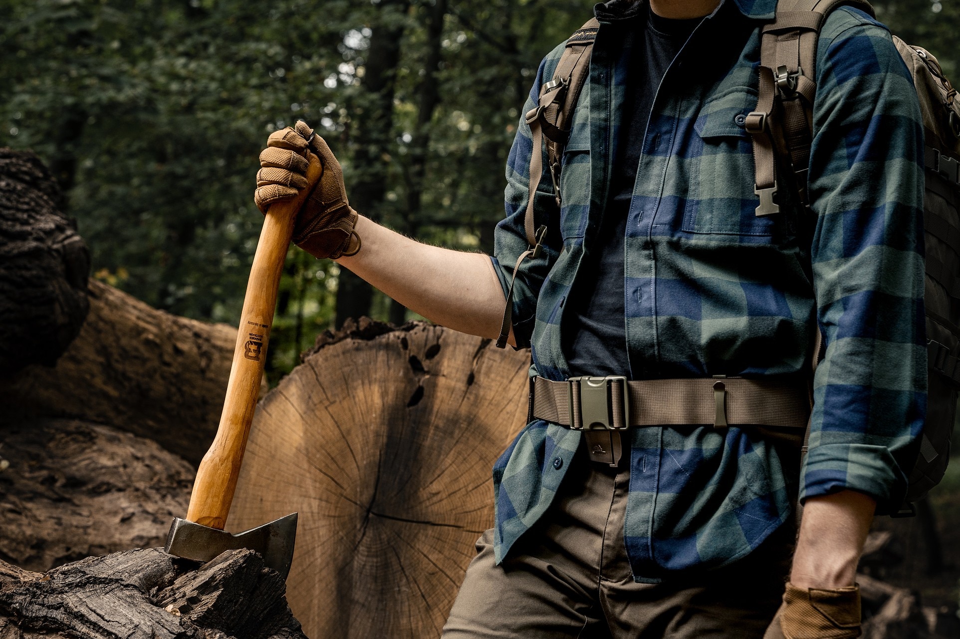 Сорочка Helikon GreyMan - Moss Green Checkered