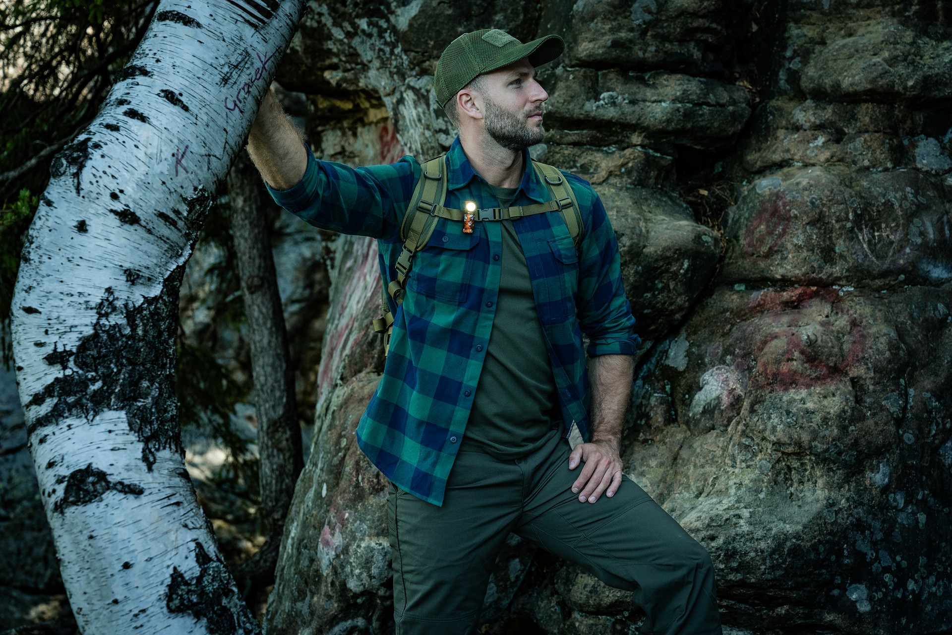 Сорочка Helikon-Tex GreyMan - Moss Green Checkered