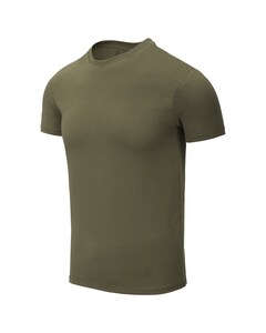 Футболка T-Shirt Helikon з органічної бавовни Slim - Olive Green Футболка T-Shirt Helikon з органічної бавовни Slim - Olive Green
