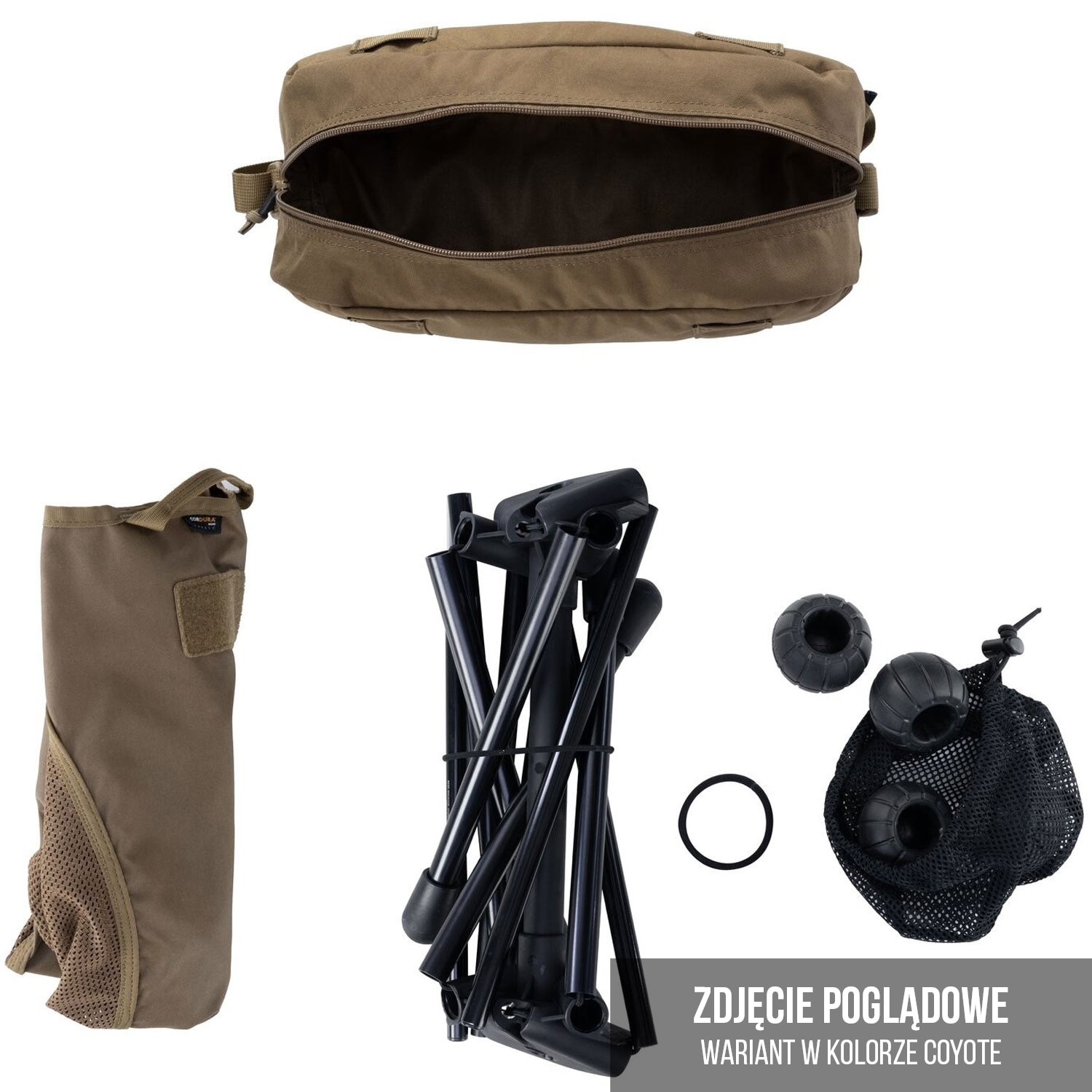 Krzesło składane Helikon-Tex Traveler - MultiCam