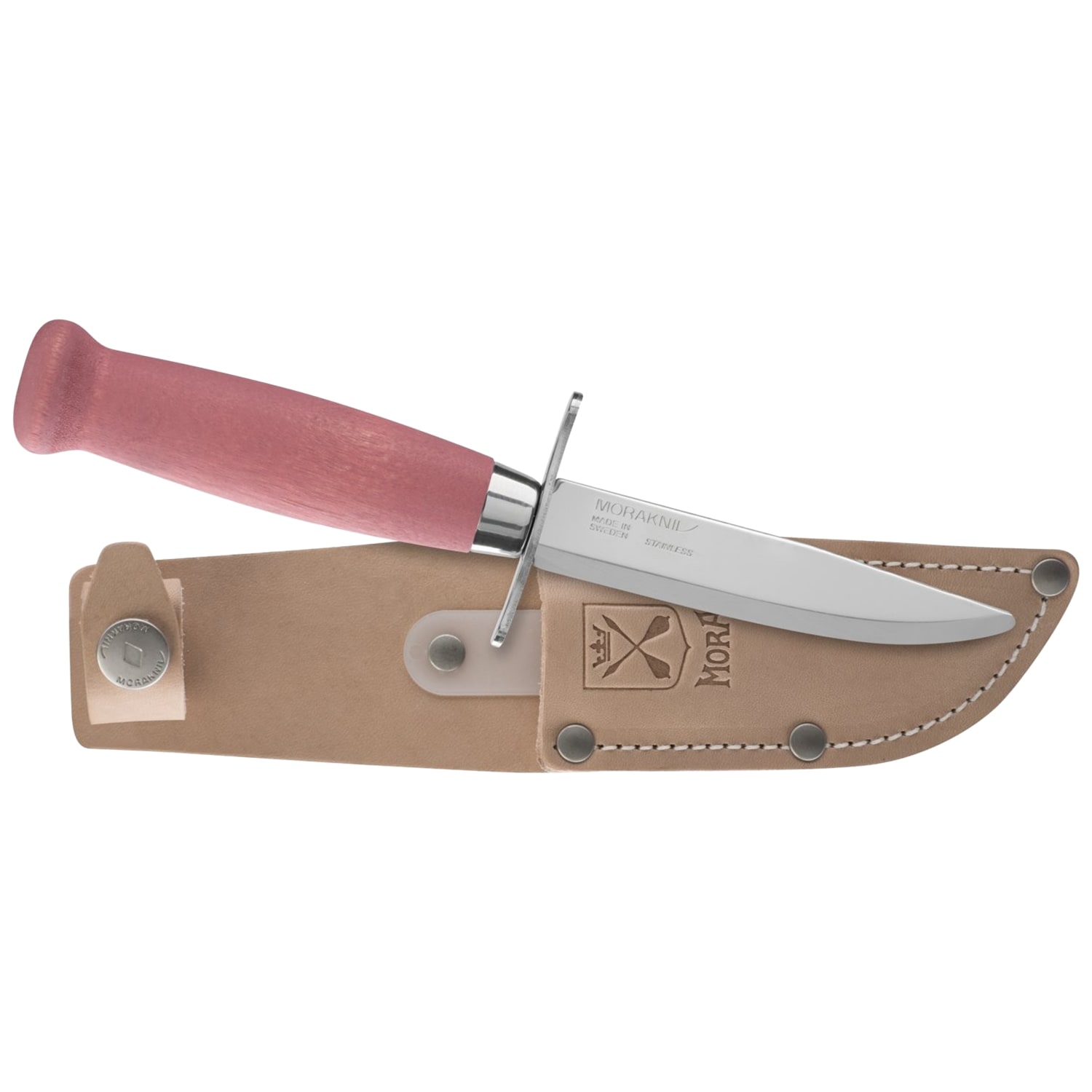 Nóż Mora Scout 39 Safe - Lingonberry