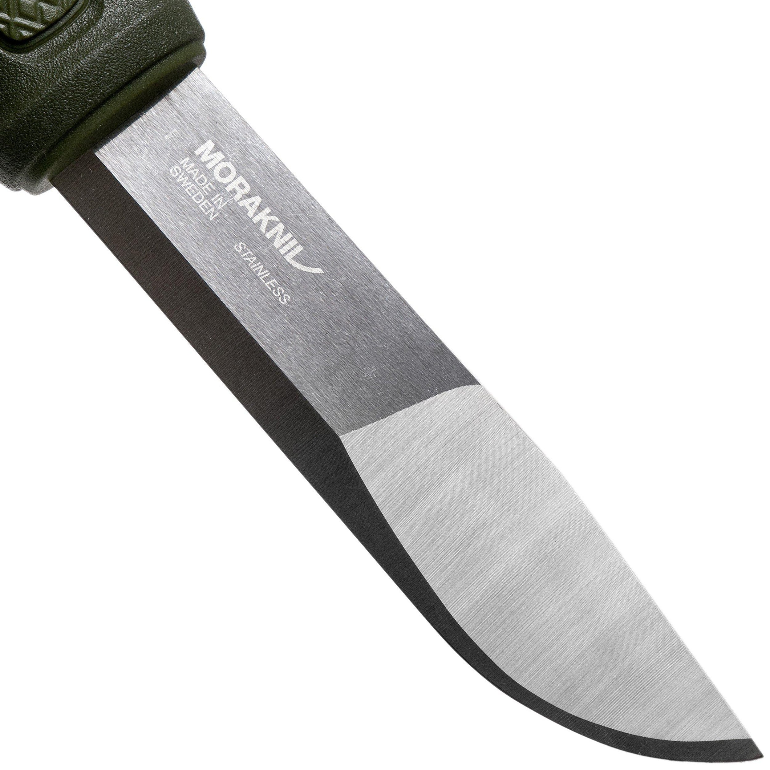 Nóż Mora Kansbol z zestawem survivalowym - Green