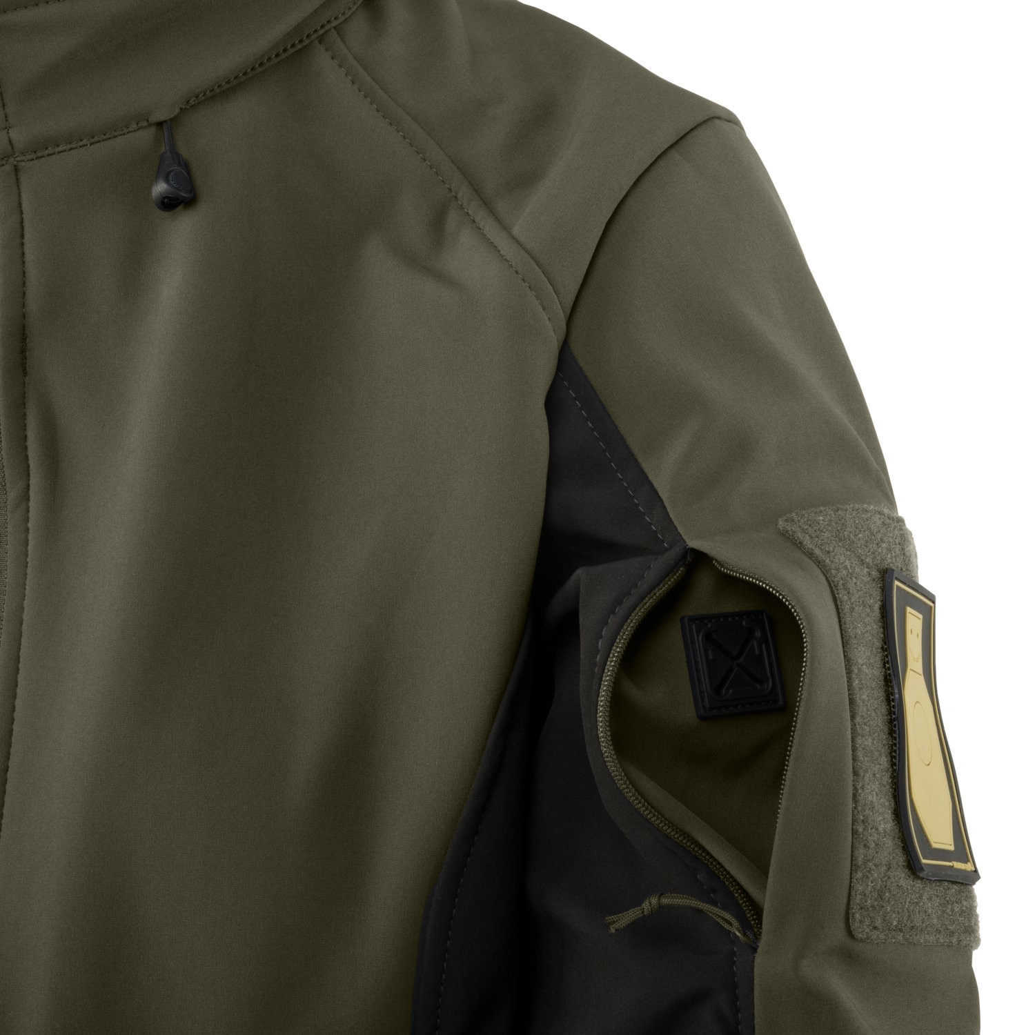 Жіноча куртка Helikon Gunfighter Softshell - Taiga Green/Black