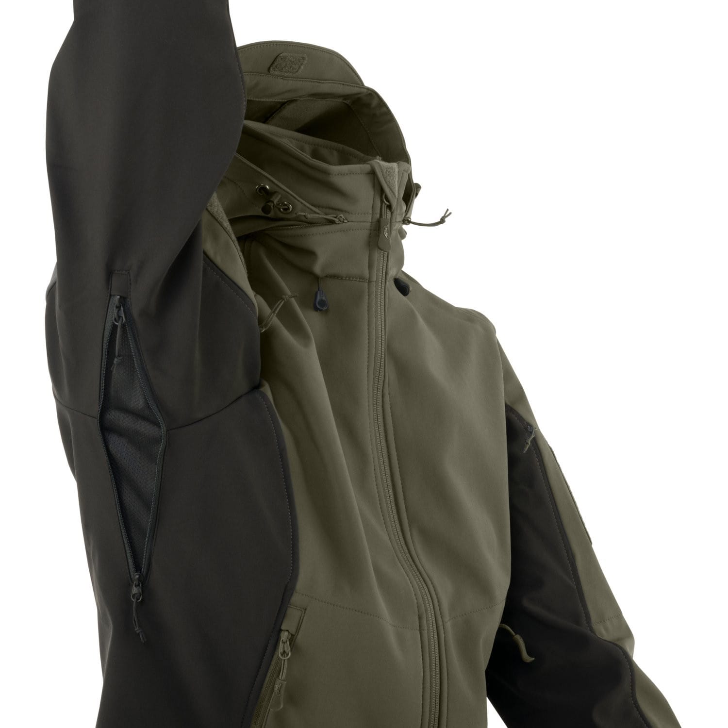 Kurtka damska Helikon-Tex Gunfighter Softshell - Taiga Green/Black