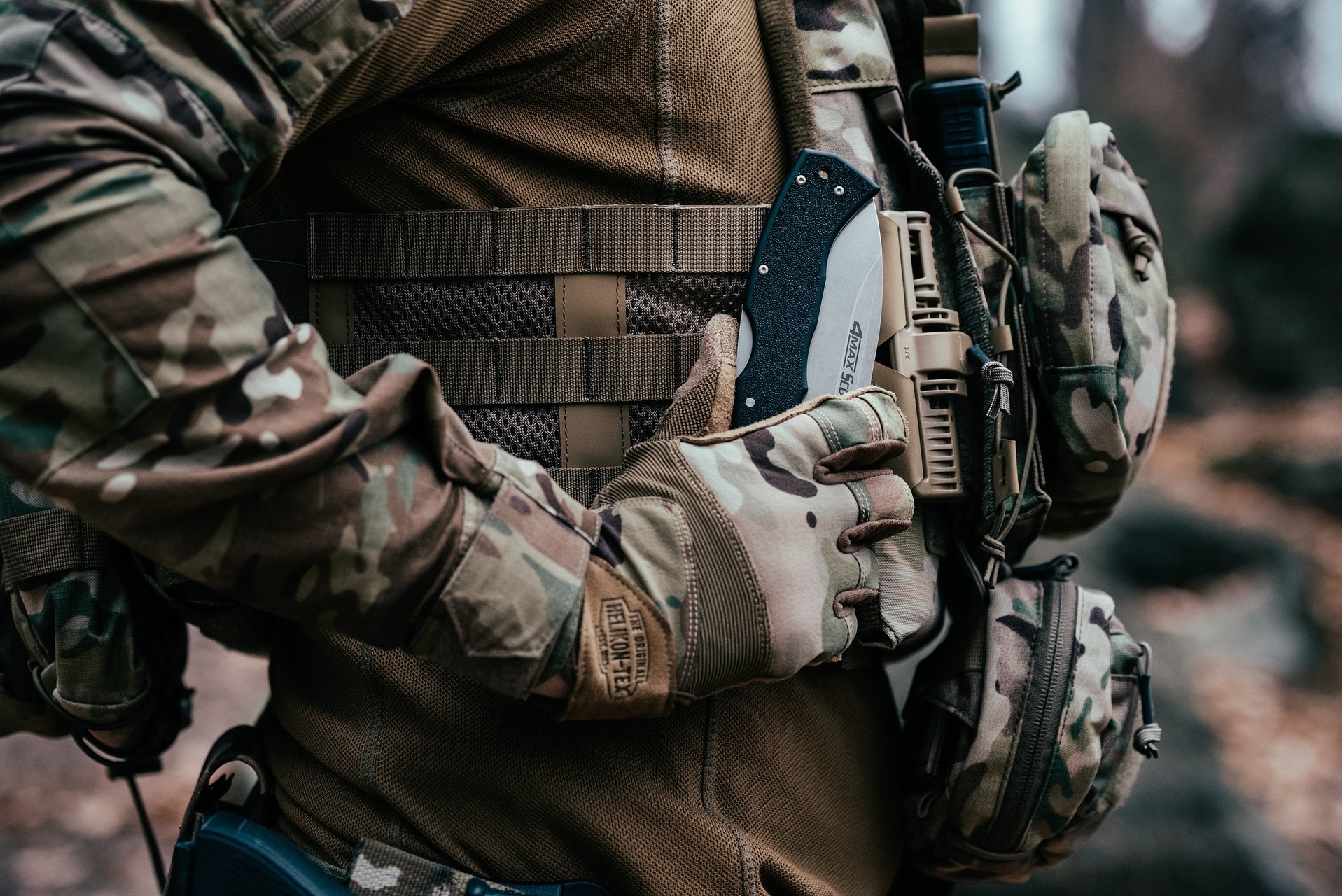 Panele boczne Helikon-Tex Guardian Cummerbund Quick Release - Adaptive Green