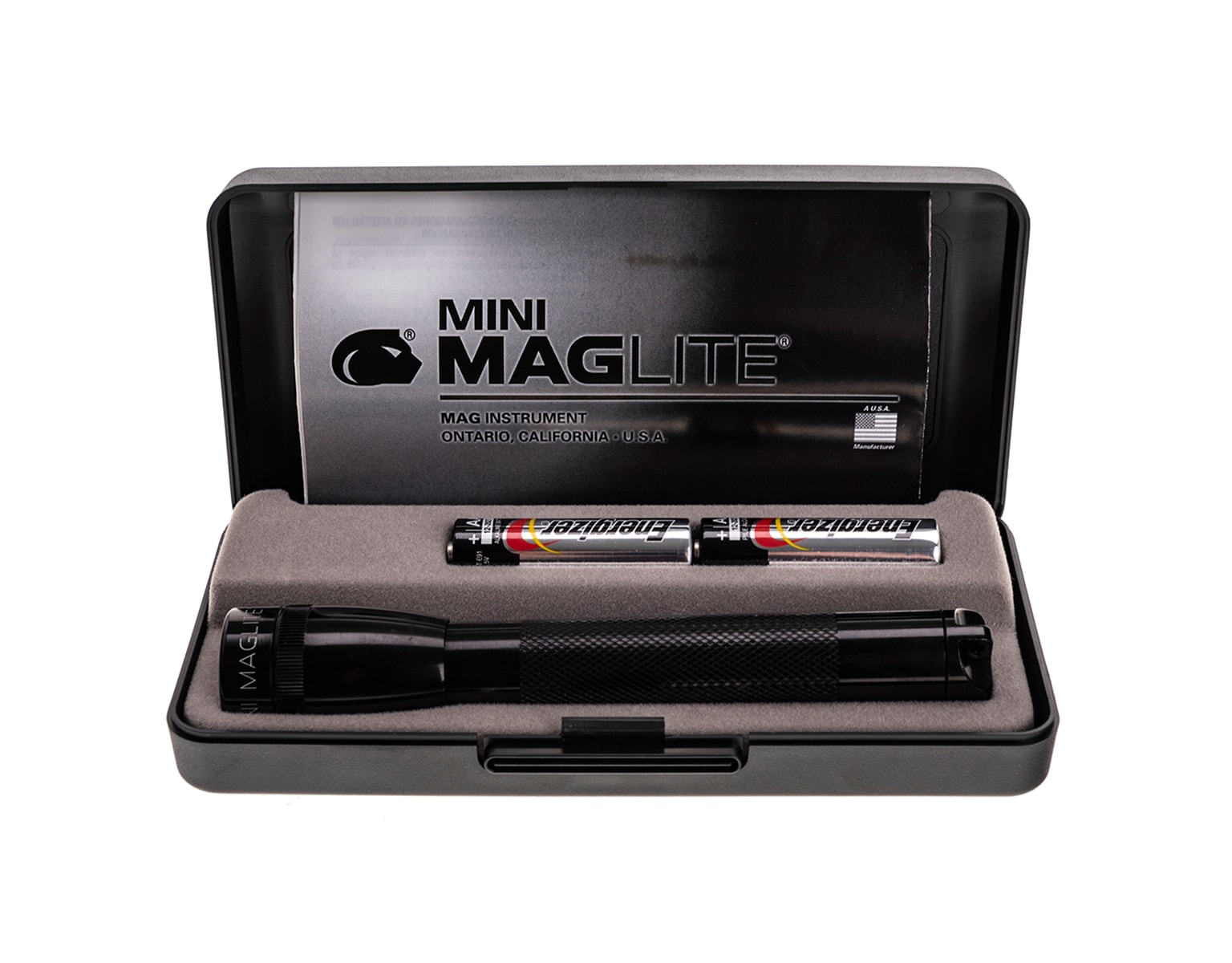 Ліхтарик Maglite Mini 2xAA Black - 12 люмен