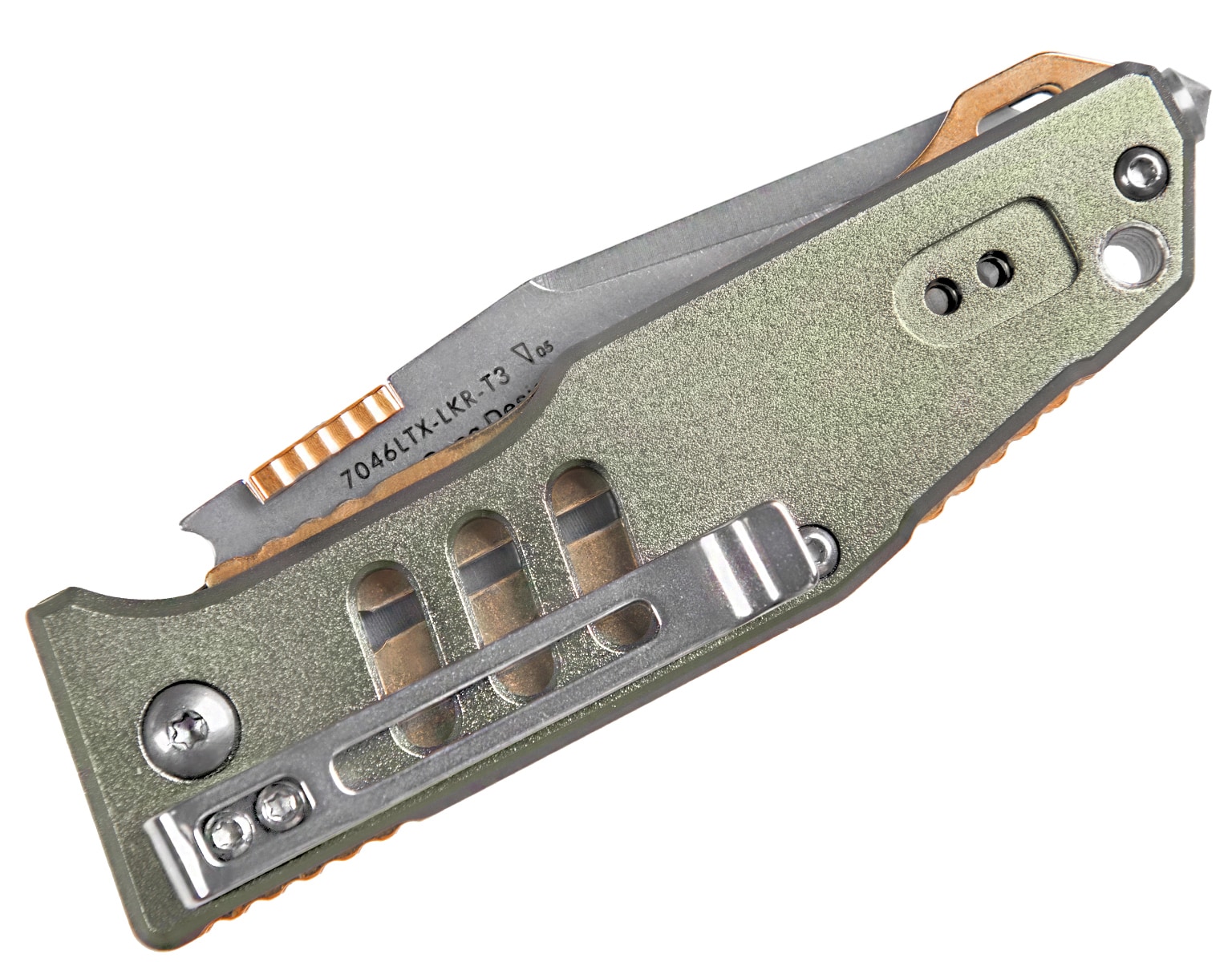 Nóż składany Sanrenmu 7046LTX-LKR-T3