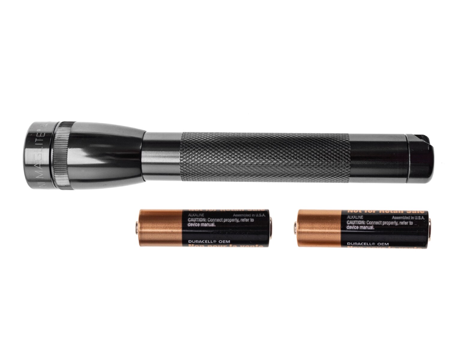 Latarka Maglite Mini 2xAA Szara - 12 lumenów