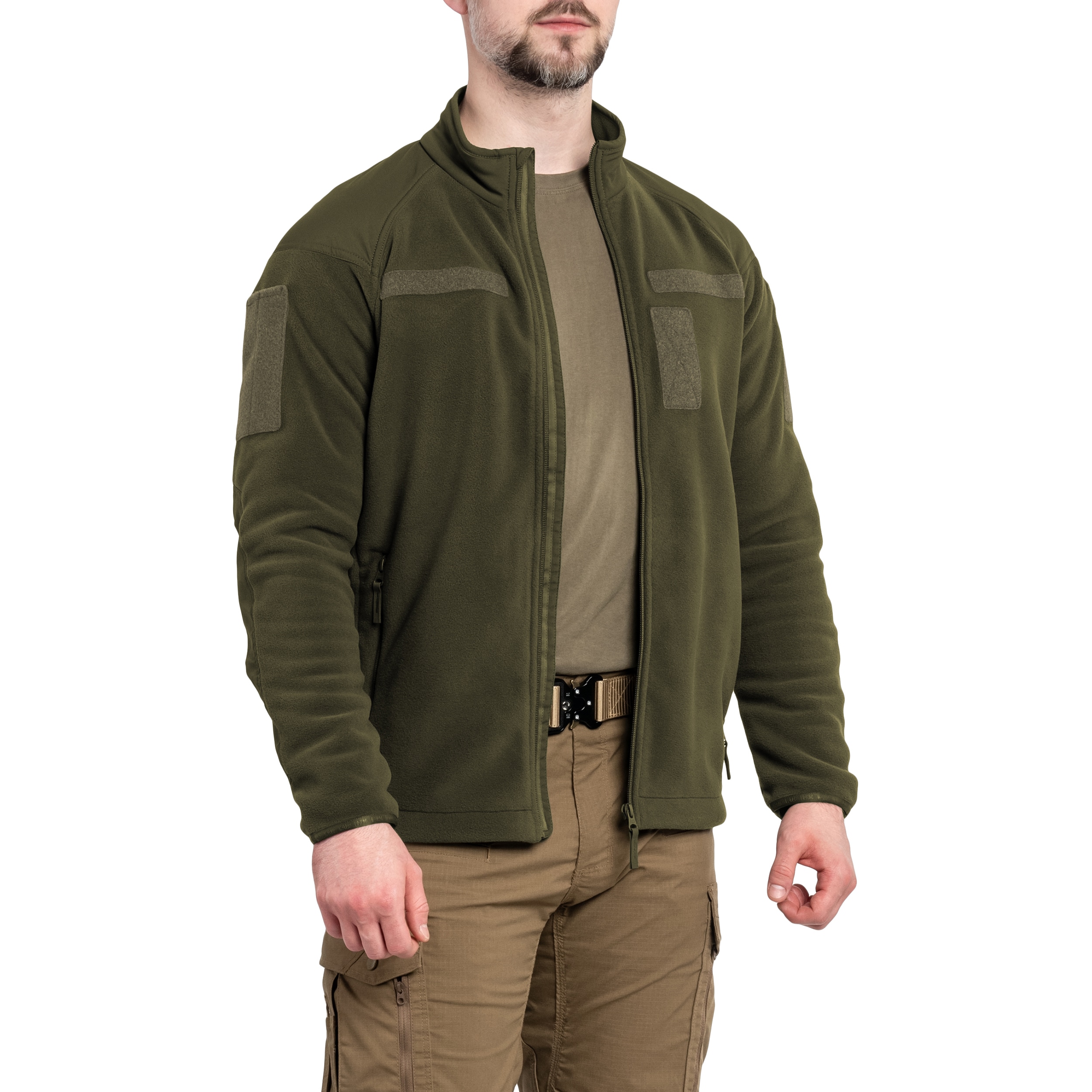 Polar M-Tac Combat Fleece Polartec Jacket - Dark Olive