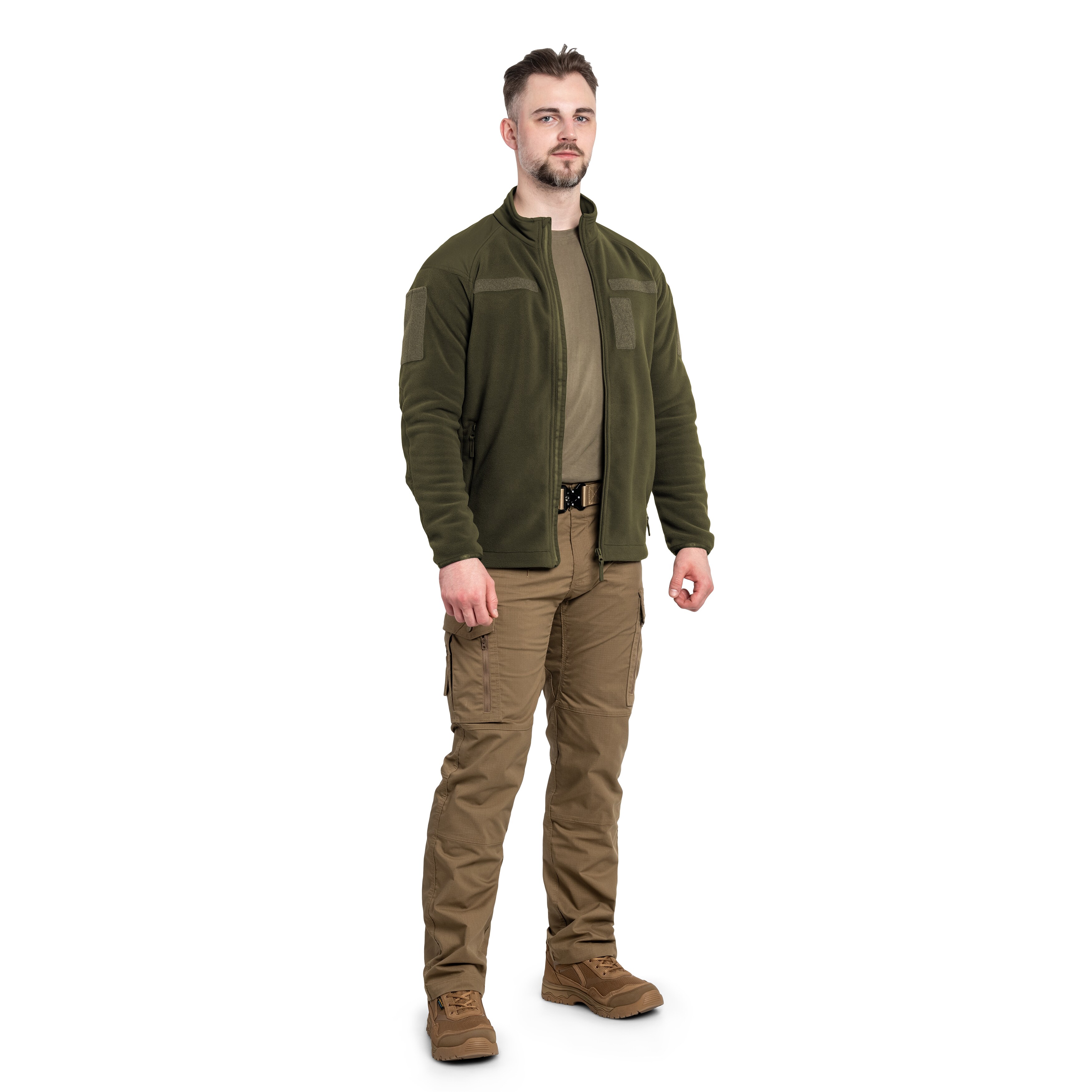 Флісова кофта M-Tac Combat Fleece Polartec Jacket - Dark Olive