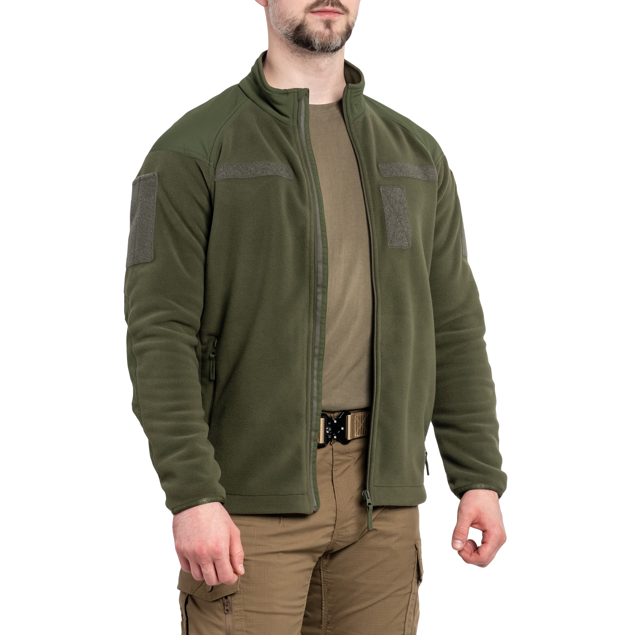 Флісова кофта M-Tac Combat Fleece Polartec Jacket - Army Olive