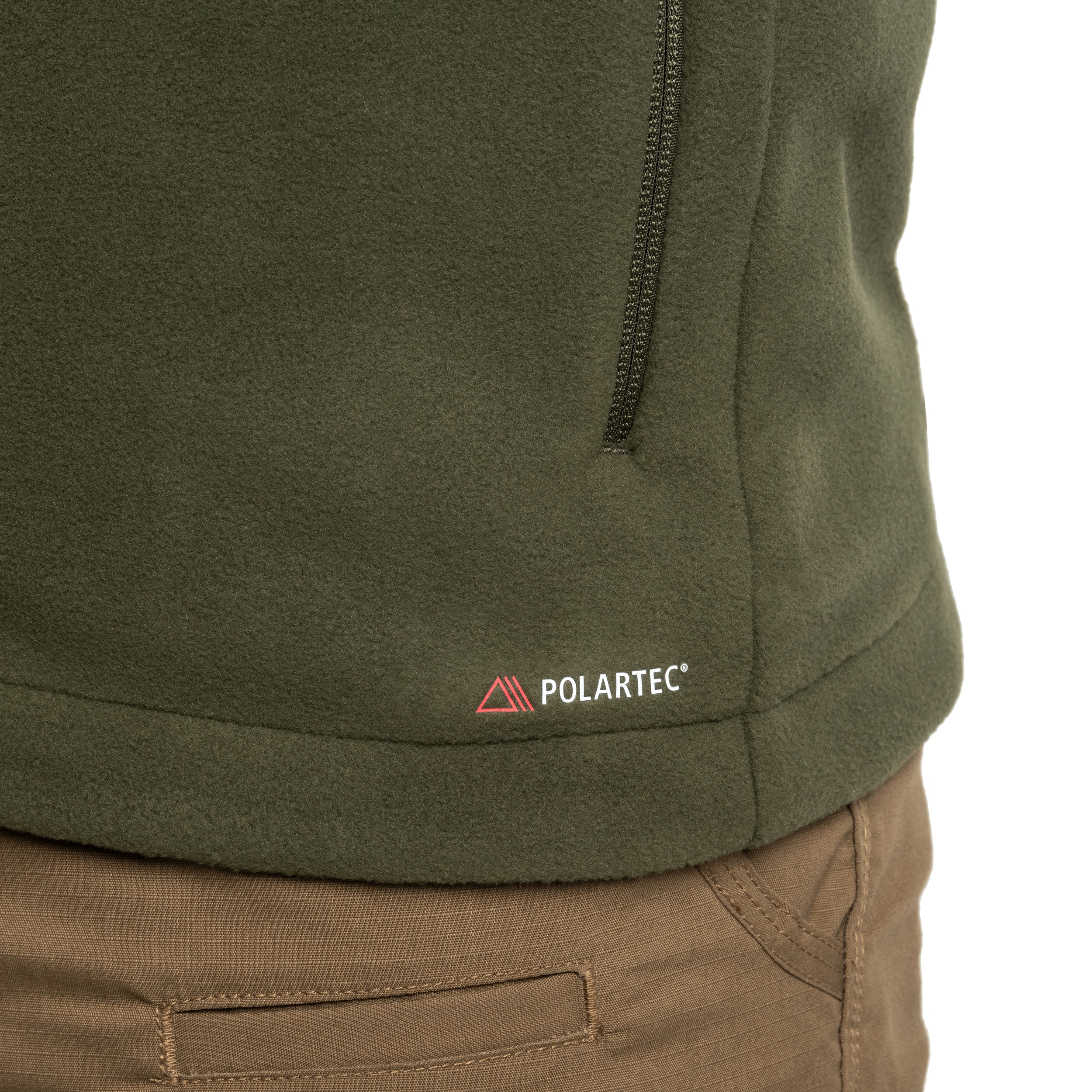 Флісова кофта M-Tac Combat Fleece Polartec Jacket - Army Olive
