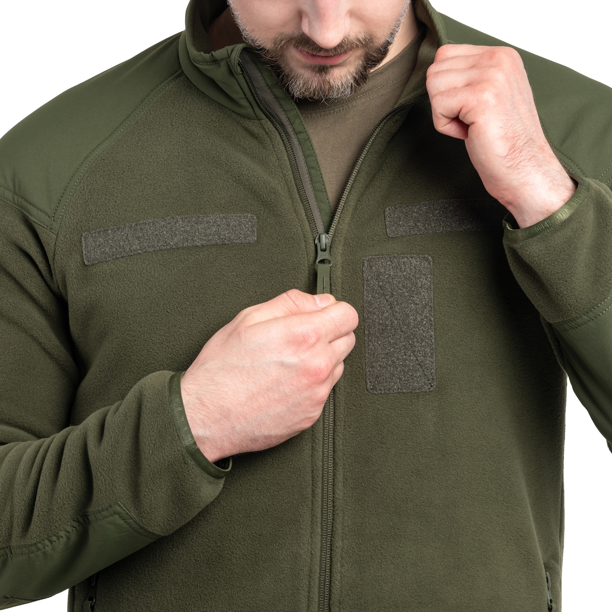 Флісова кофта M-Tac Combat Fleece Polartec Jacket - Army Olive