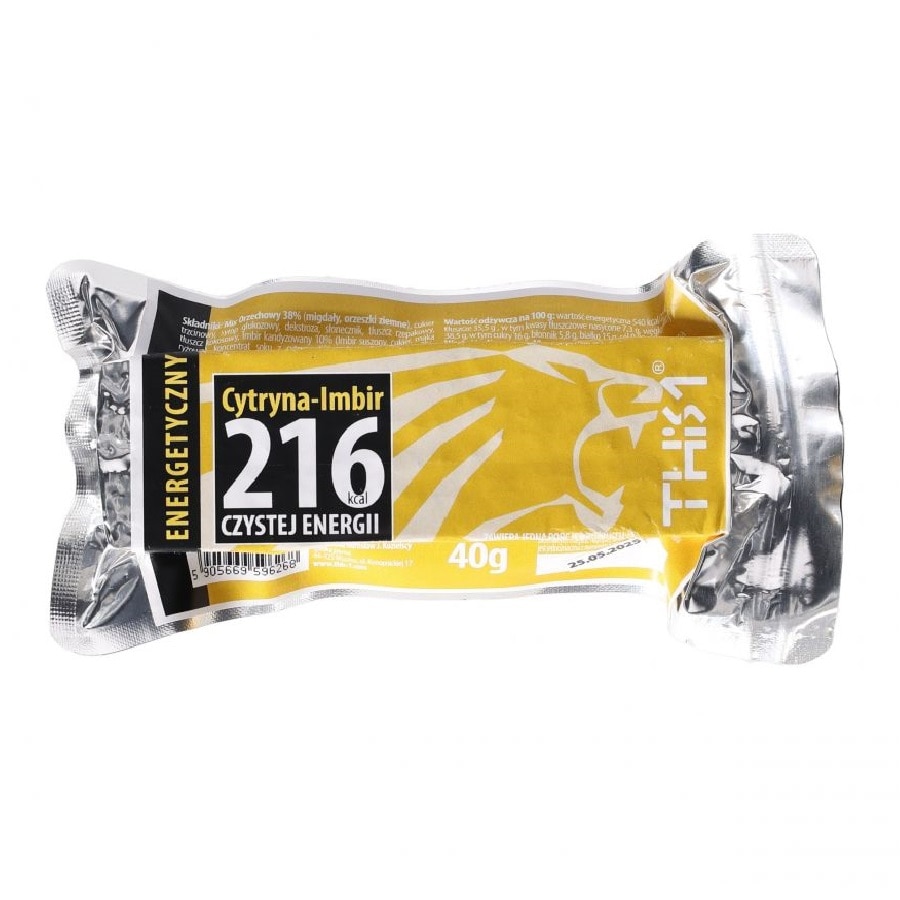 Baton energetyczny THIS-1 Energy 40 g - cytryna-imbir
