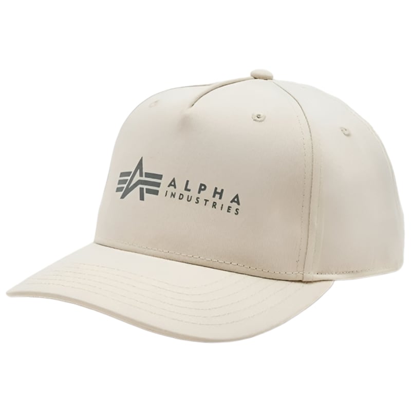 Бейсболка Alpha Industries Alpha Cap - Jet Stream White