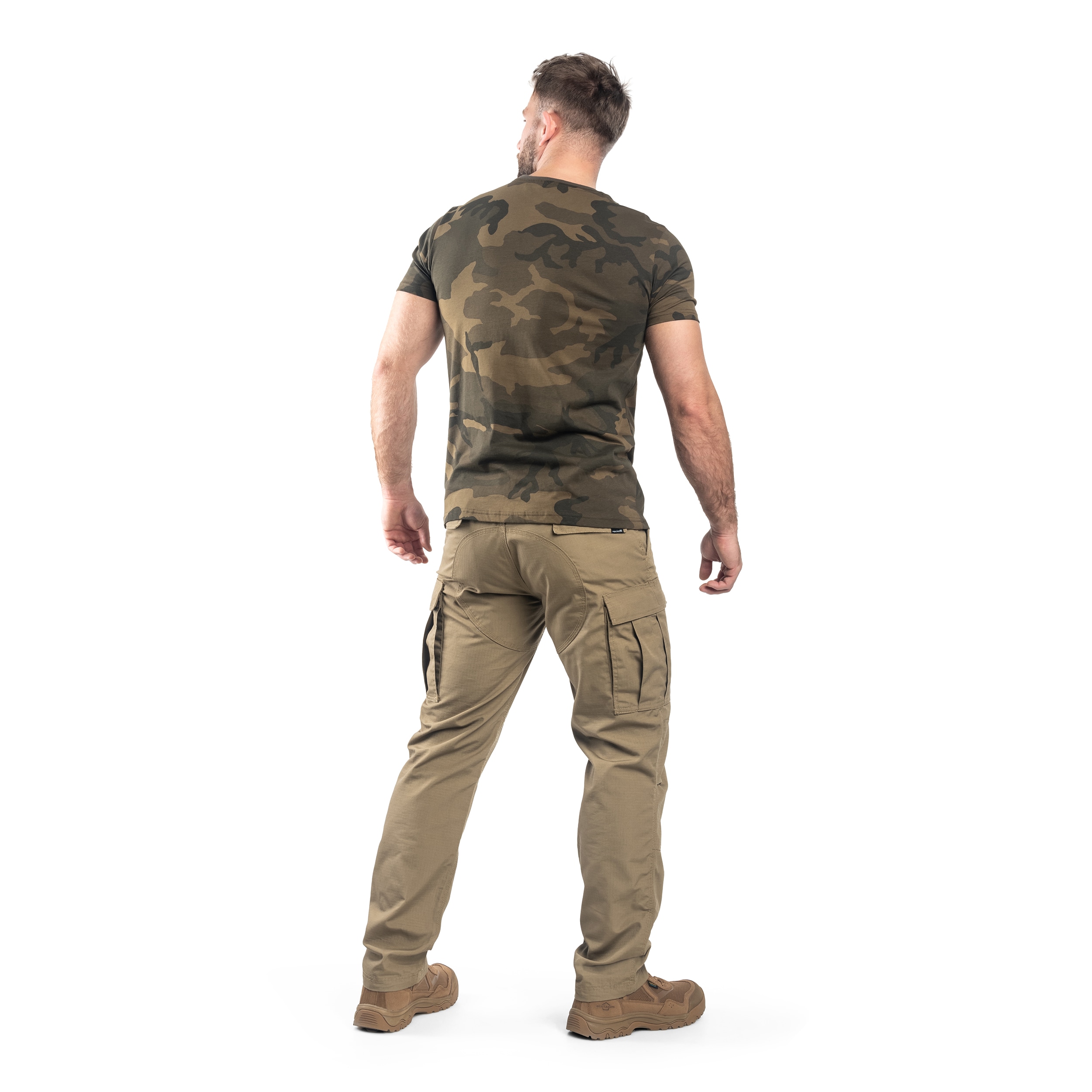 Koszulka T-shirt Alpha Industries Basic - Olive Camo