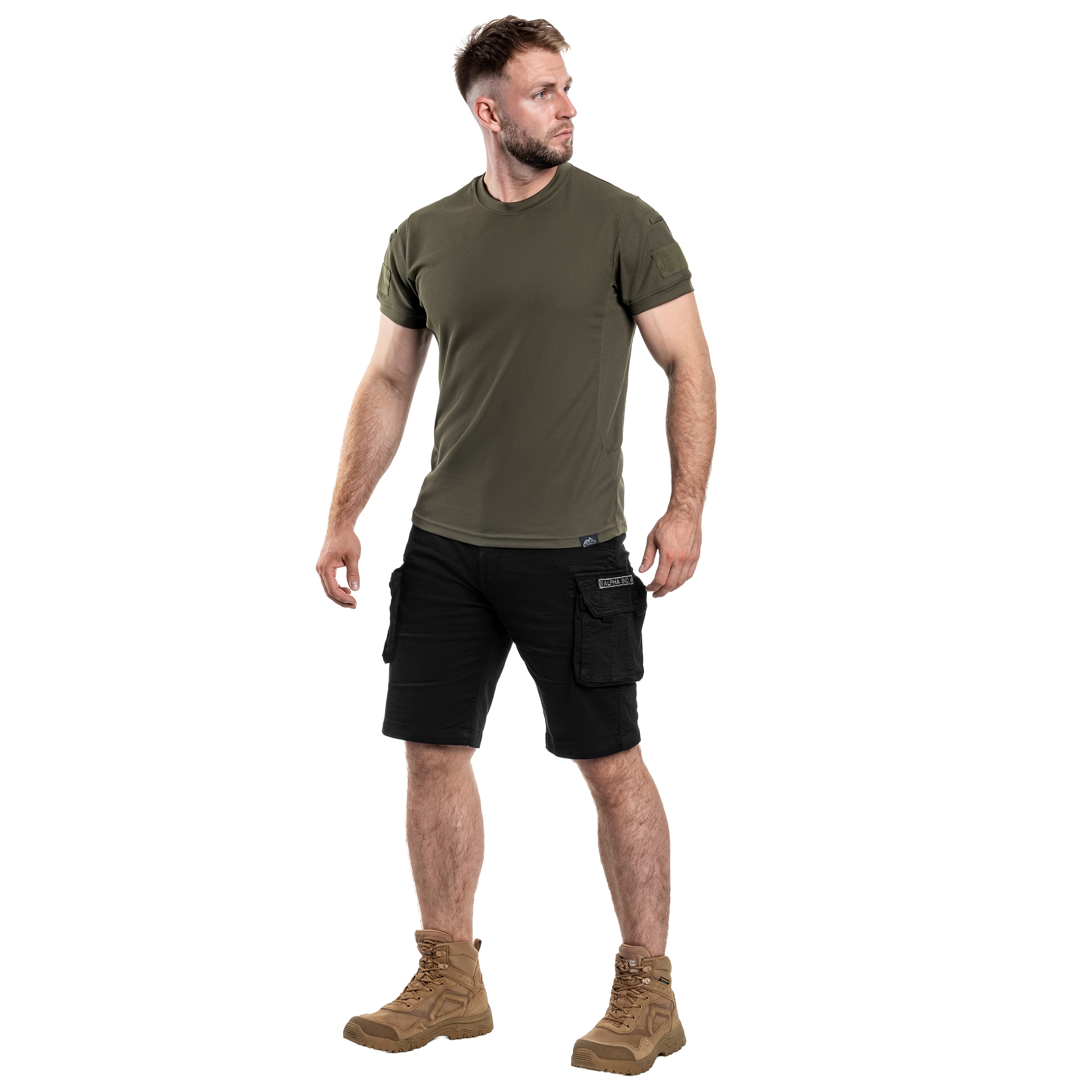 Szorty Alpha Industries Crew Short - Black