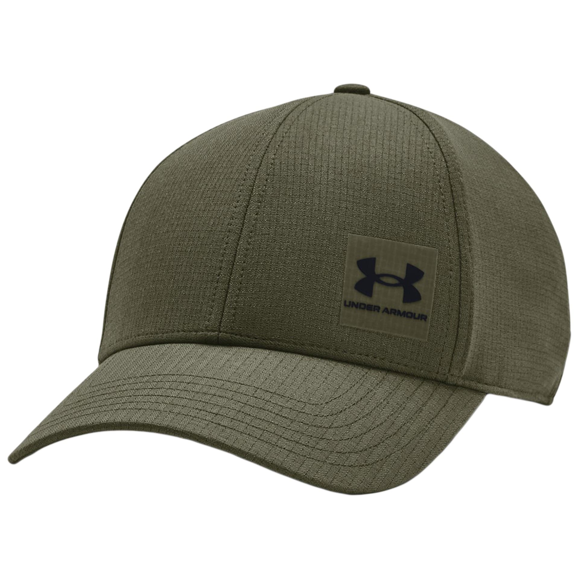 Бейсболка Under Armour Iso-Chill ArmourVent Stretch Fit - Marine OD Green/Black