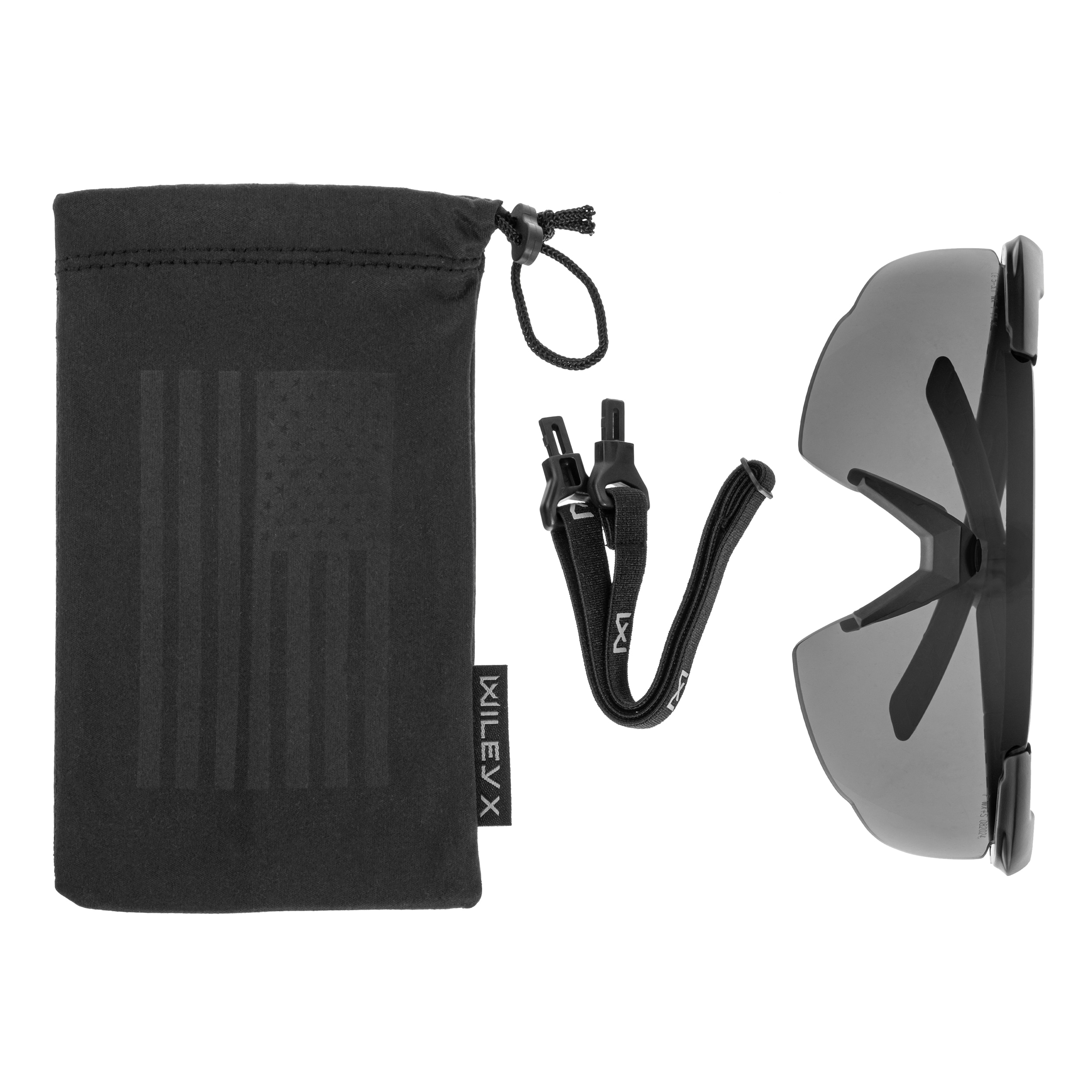 Okulary taktyczne Wiley X Saber Advanced - Grey/Matte Black