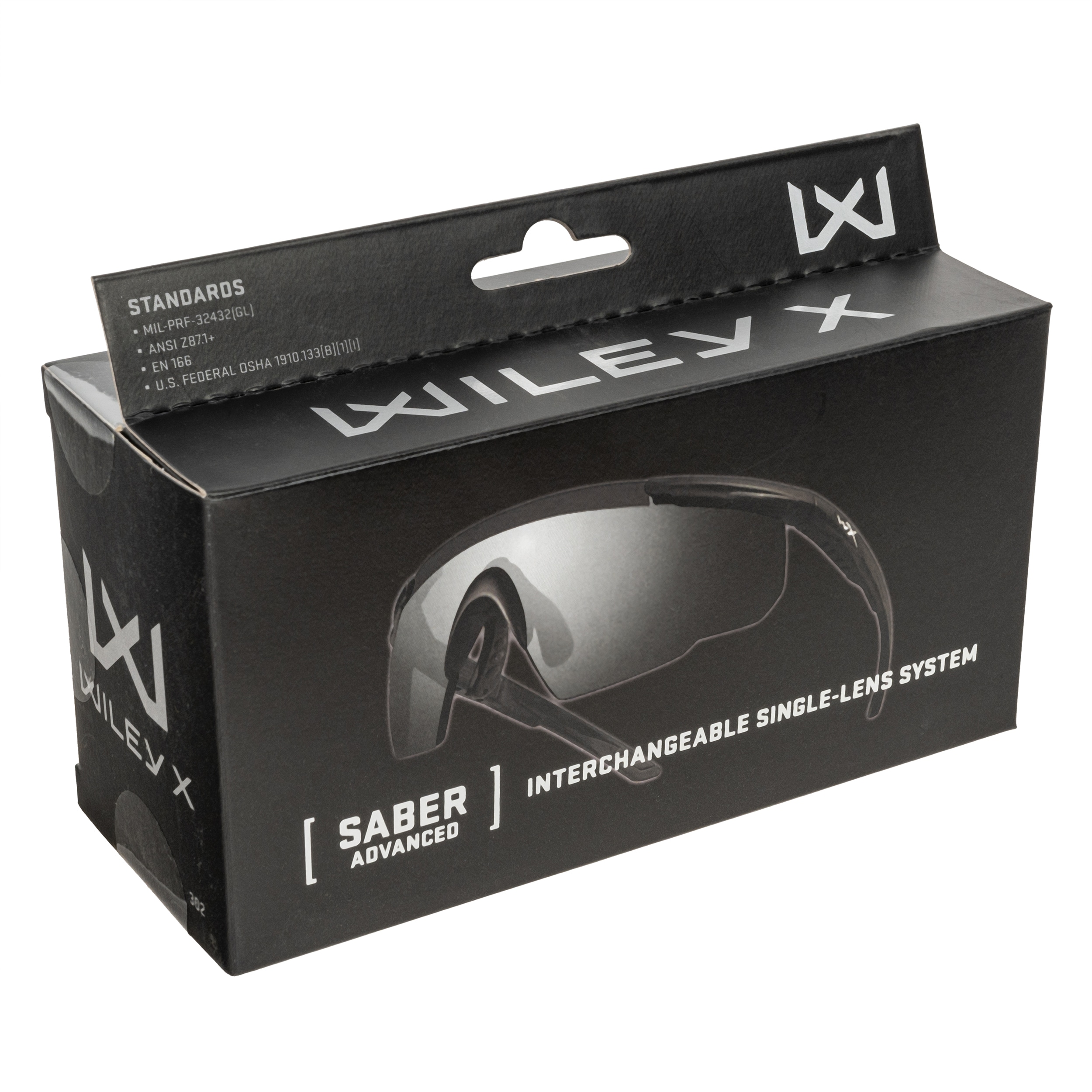 Okulary taktyczne Wiley X Saber Advanced - Grey/Matte Black