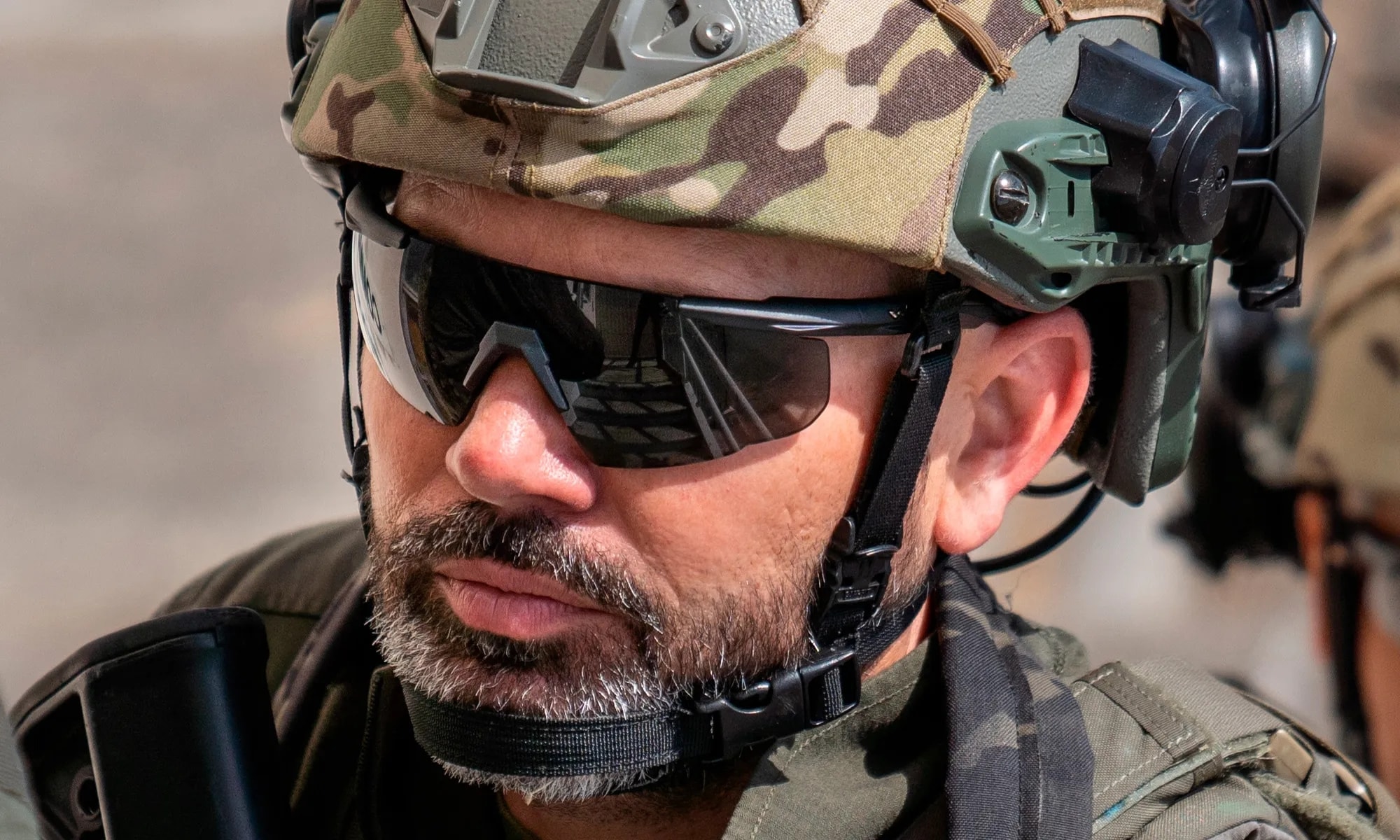 Okulary taktyczne Wiley X Saber Advanced Set 3in1 - Grey/Clear/Light Rust/Matte Black